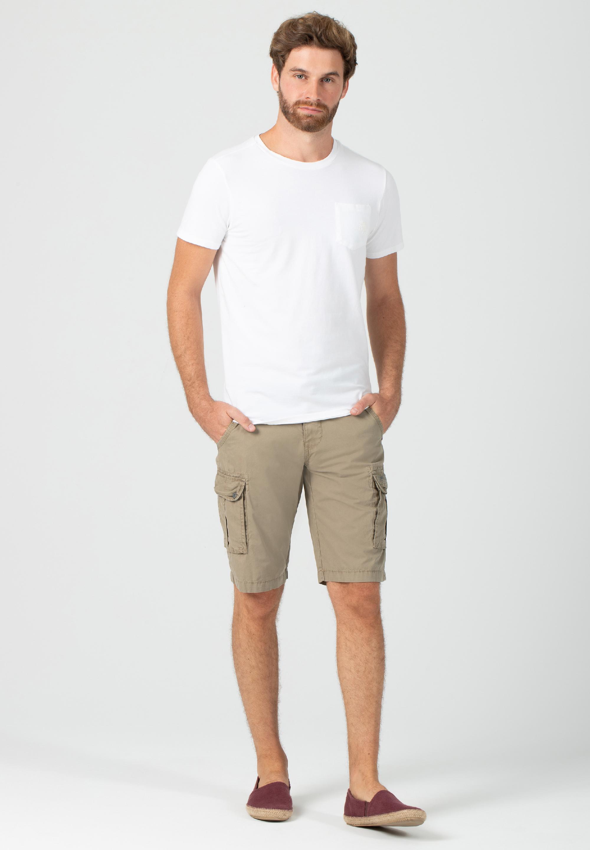 Loose MaguireTZ Cargo Shorts incl. belt print / belt