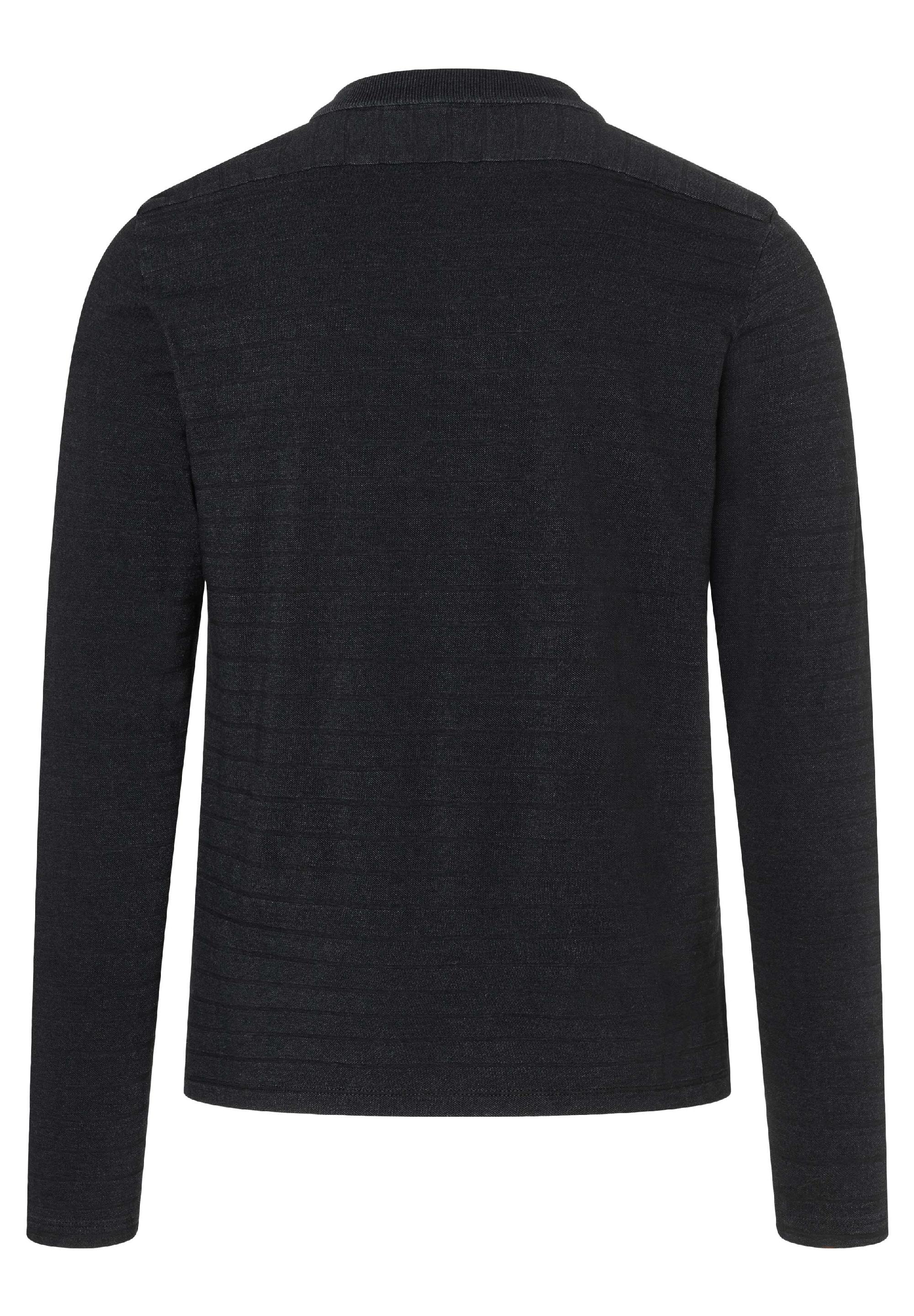 Tonal Stripe Longsleeve Polo
