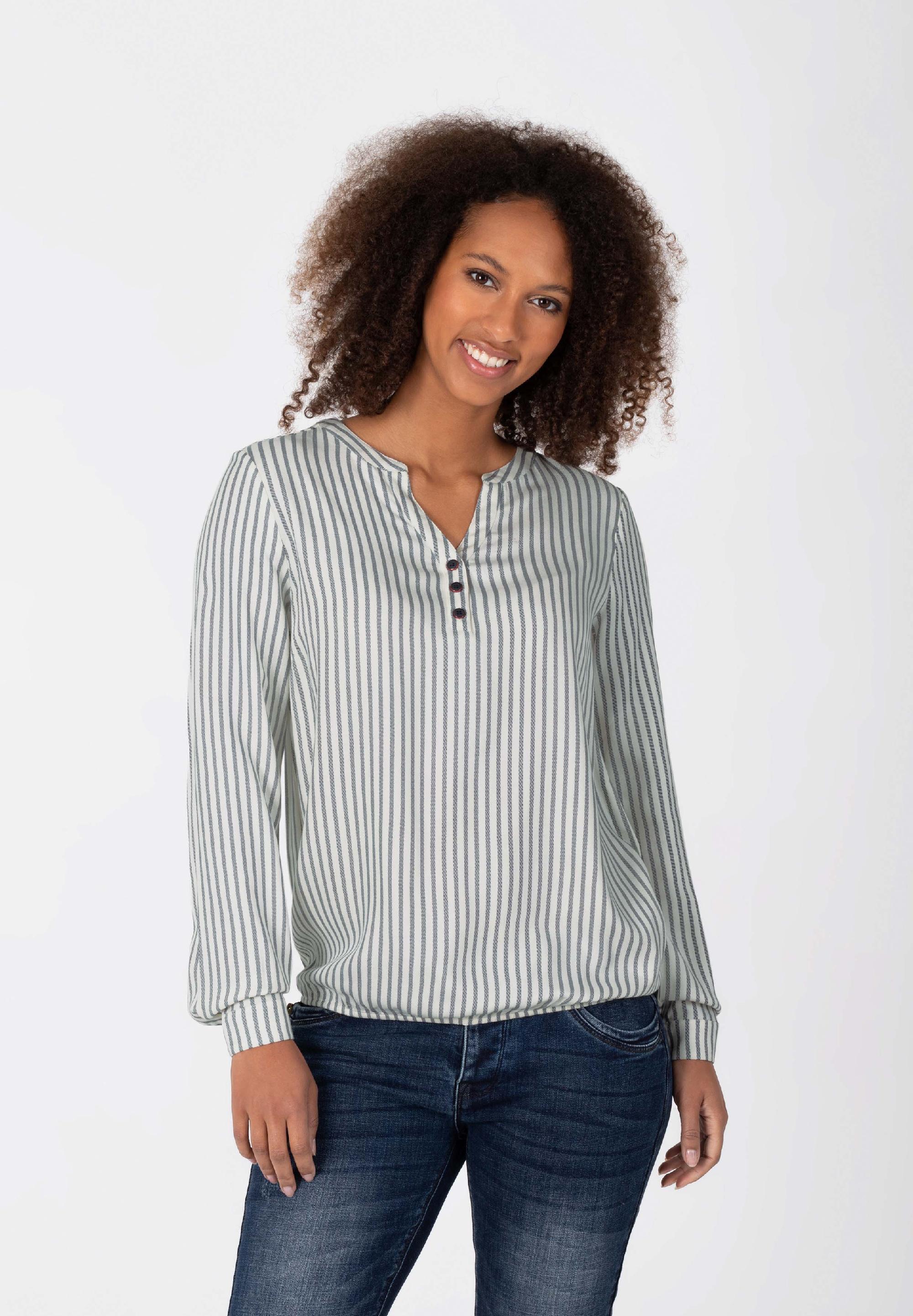 Henley Blouse print