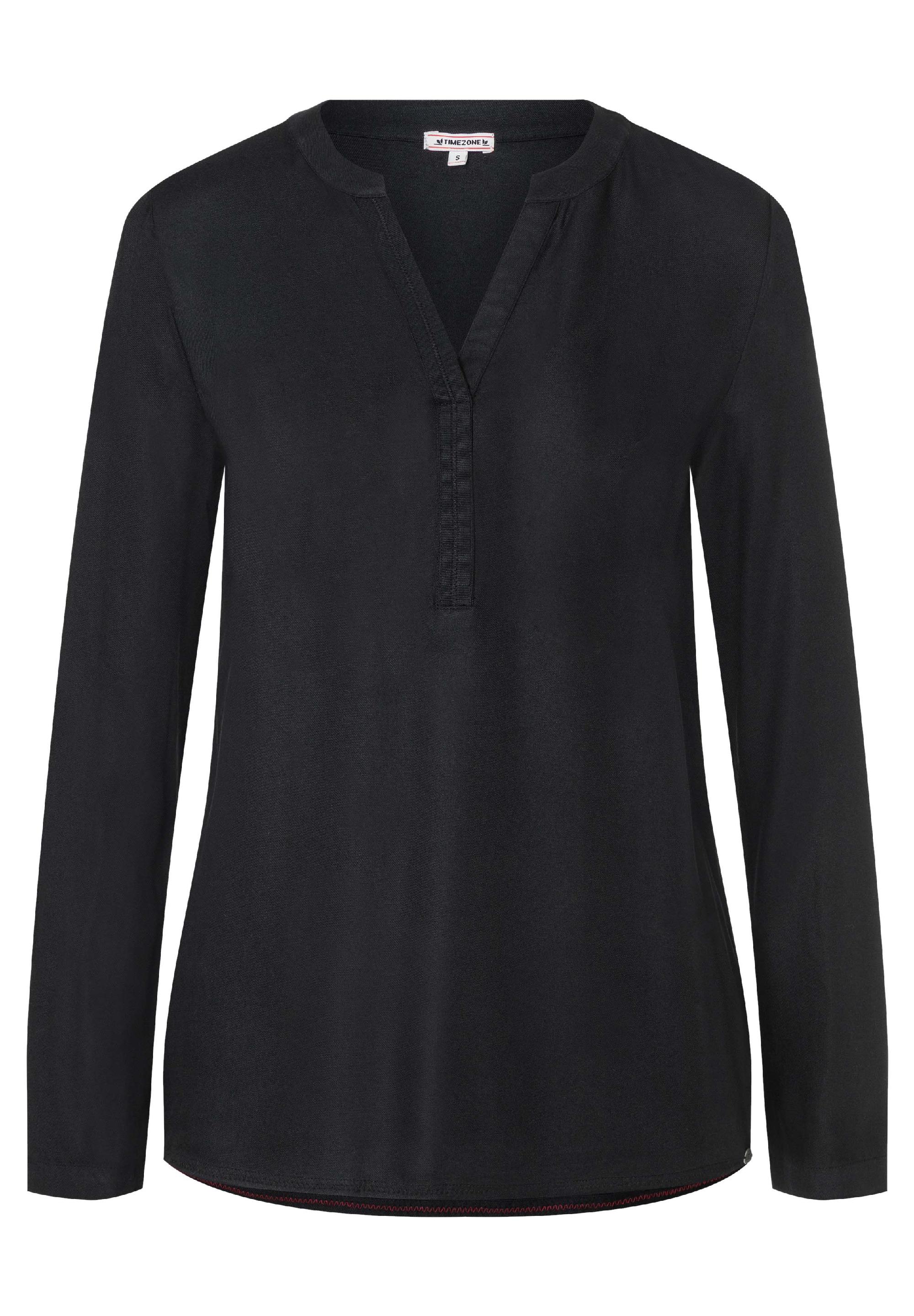 Tape Henley Blouse decoration