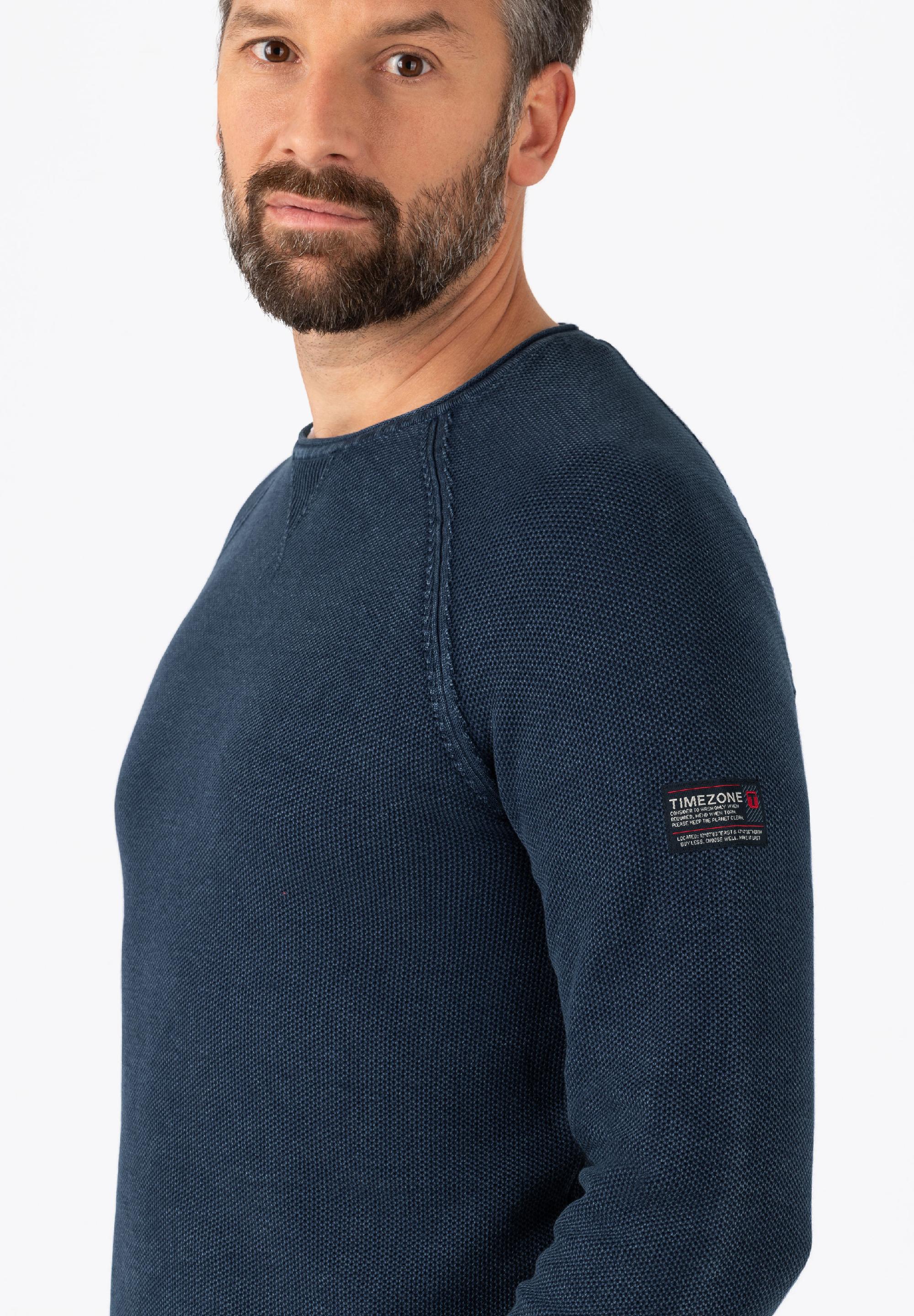 Spiral Knit Crewneck