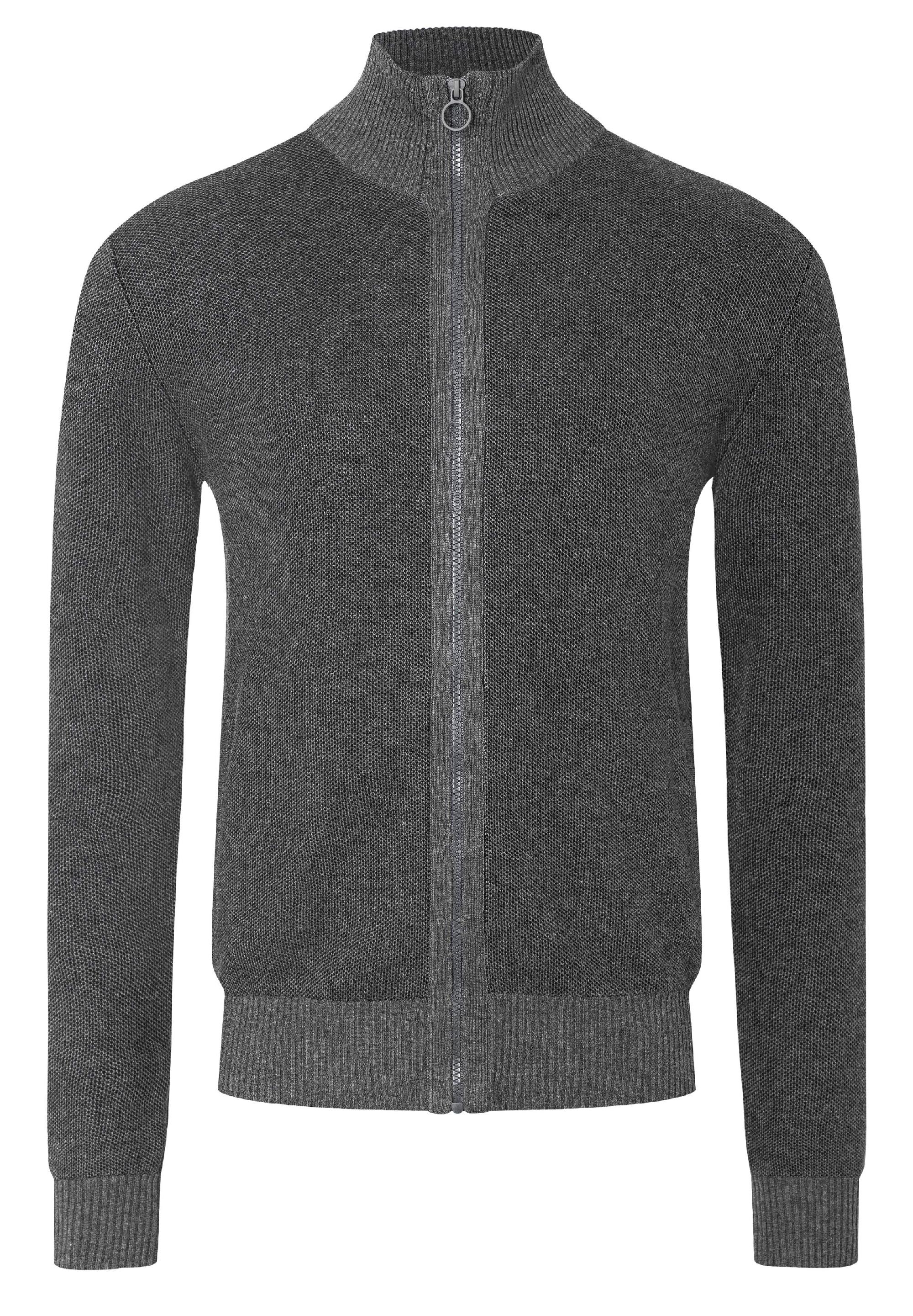 Basic Knit Jacket zipper