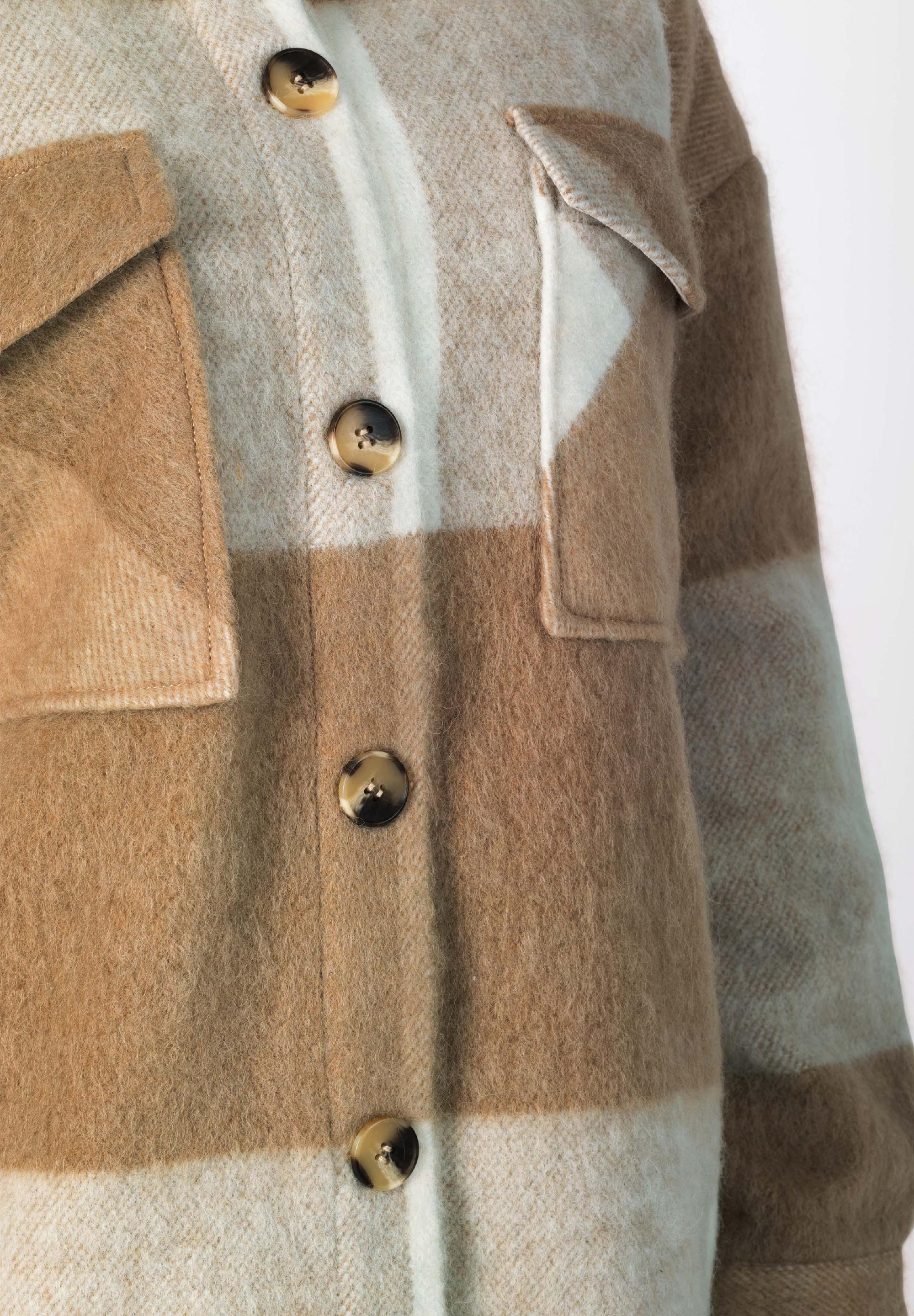 Check Heavy Overshirt pattern mix