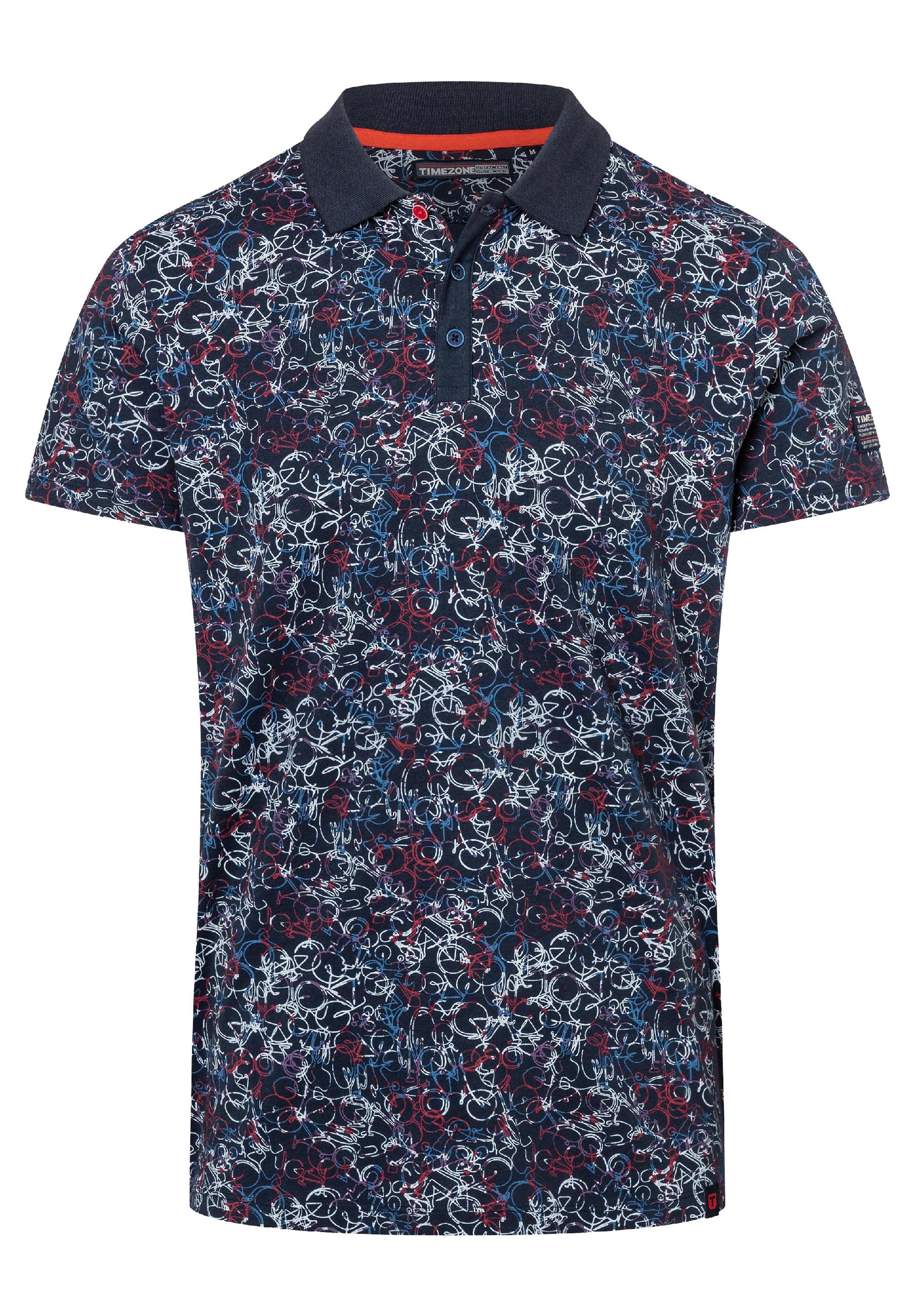 Bike Printed Polo print