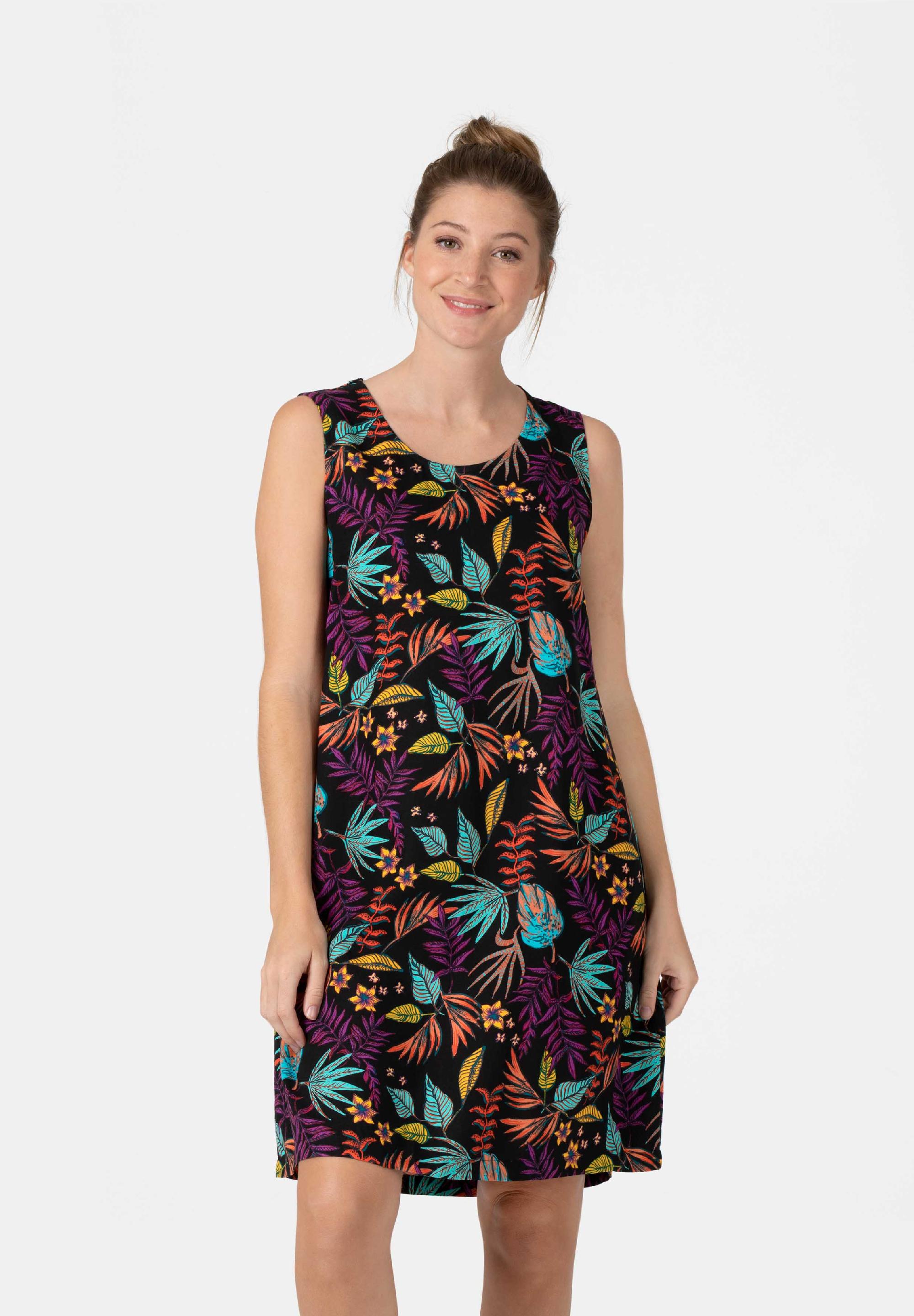 Printed Tape Dress print