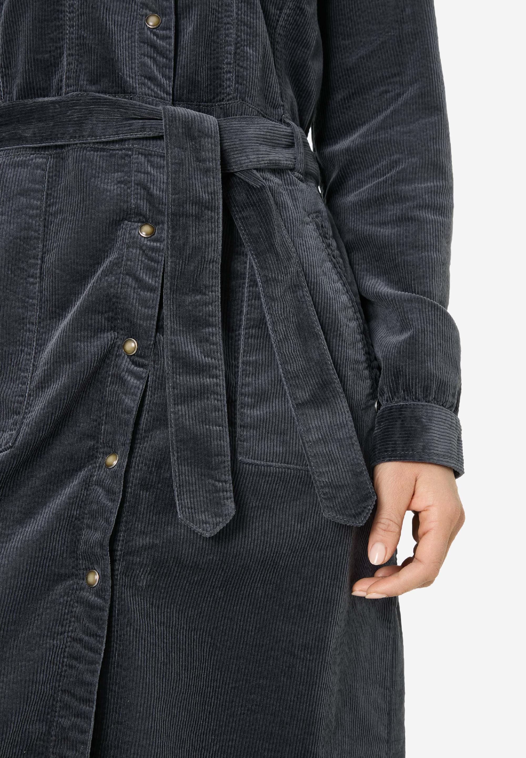 Cord Shirt Dress