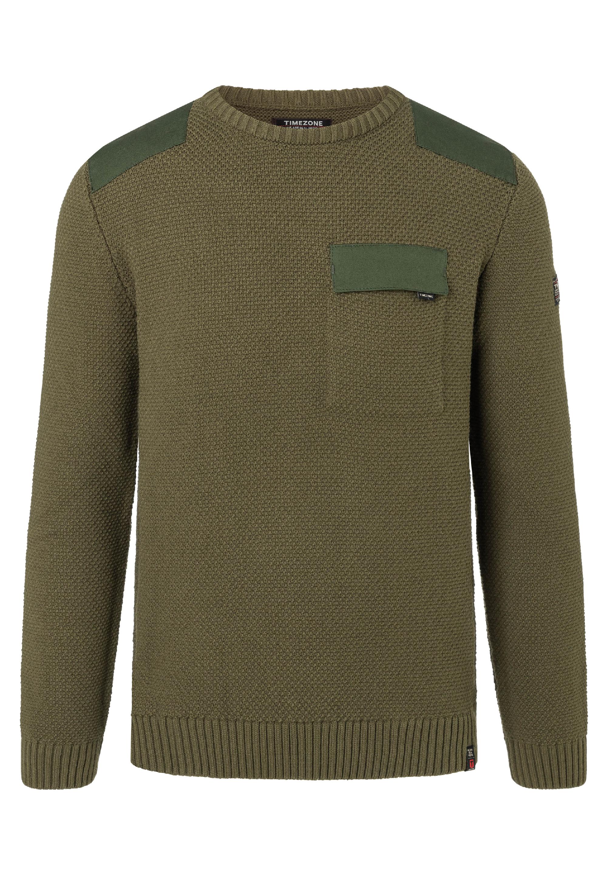 Fabricmix Crewneck Sweater
