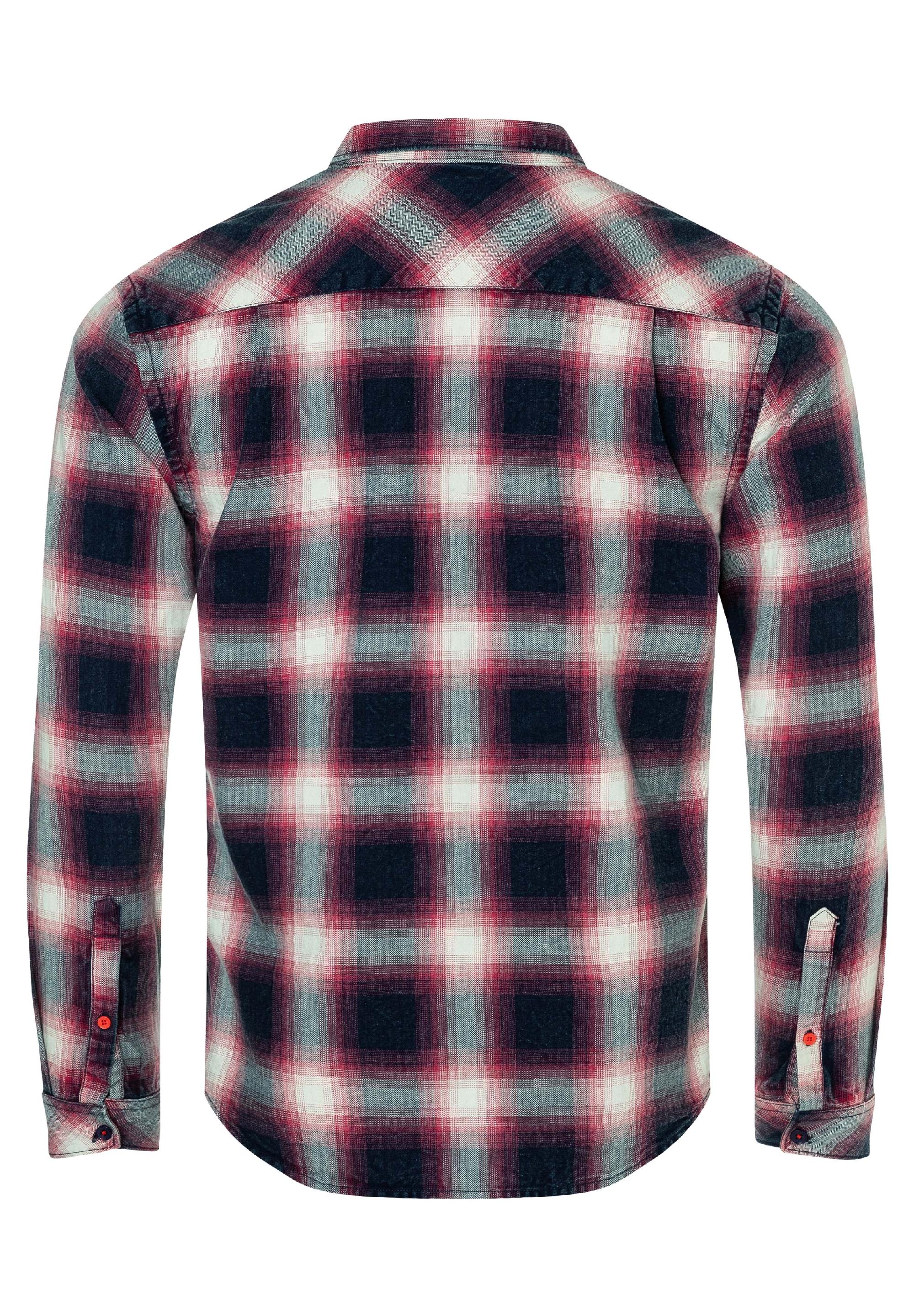 Effect Weave Check Shirt