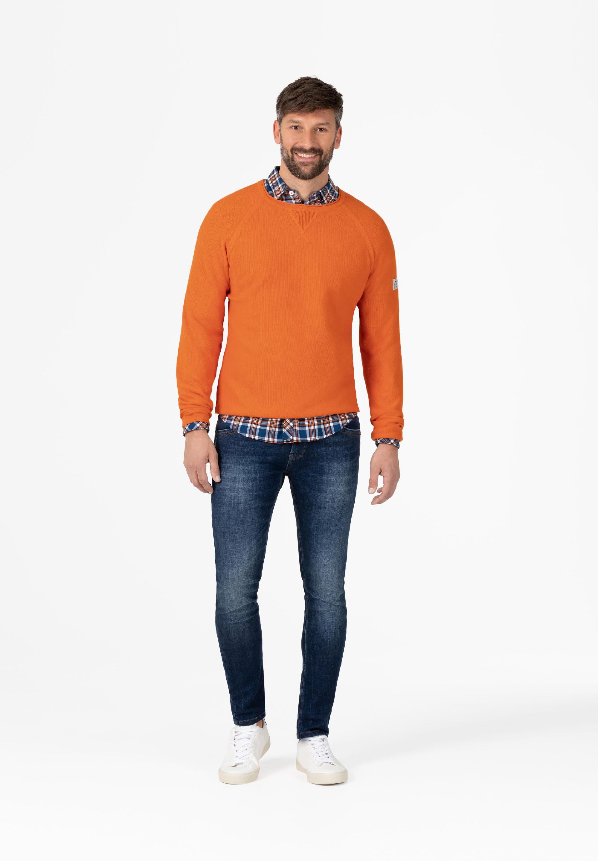 Spiral Knit Crewneck