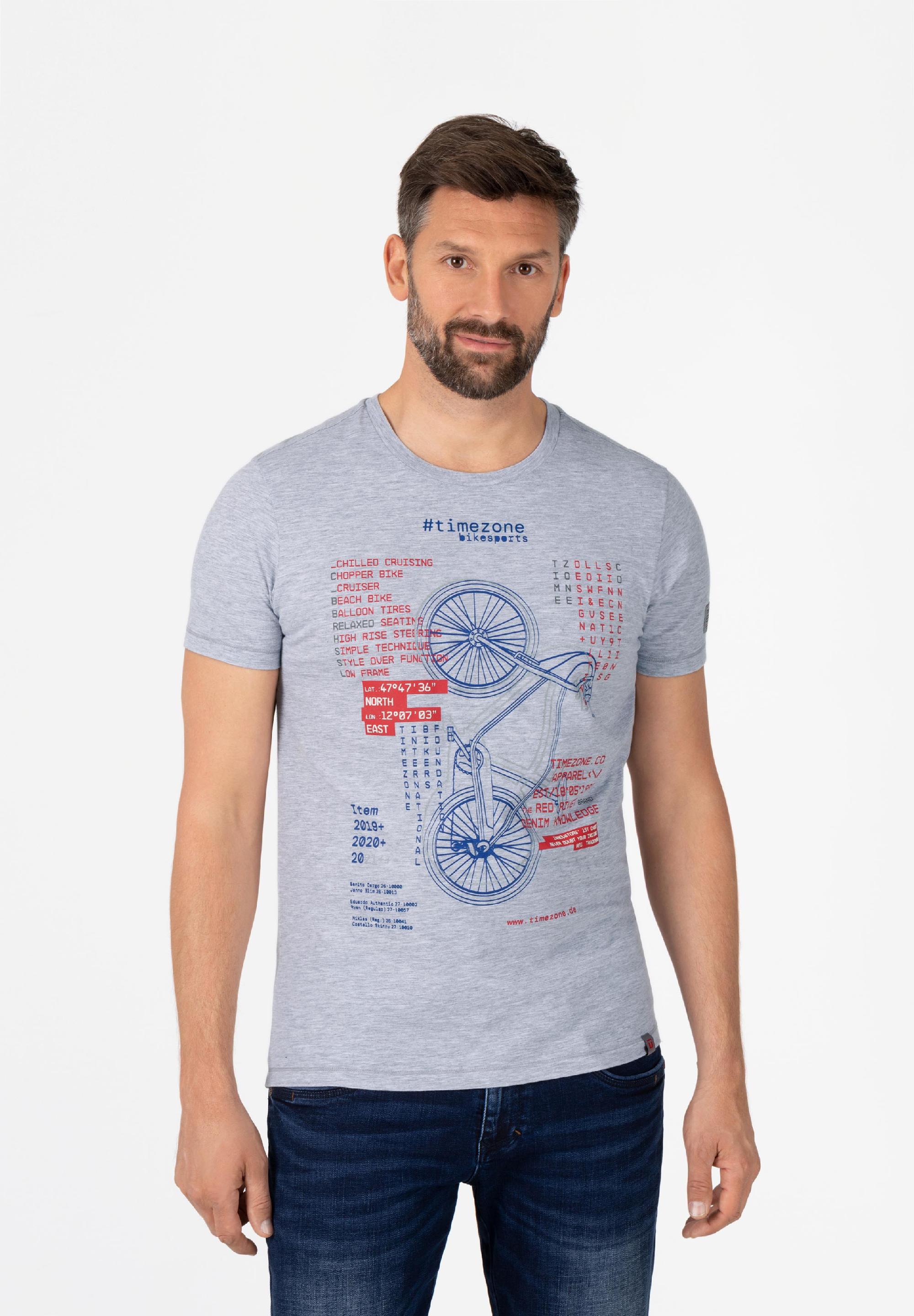 Reflected Bike T-Shirt print