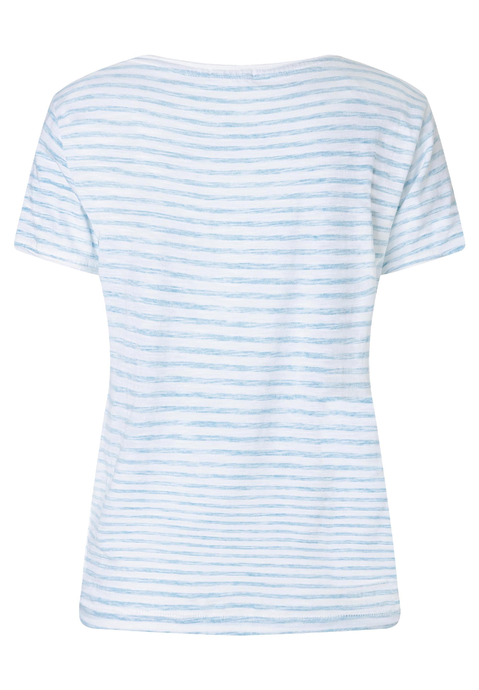 Striped Basic T-Shirt print