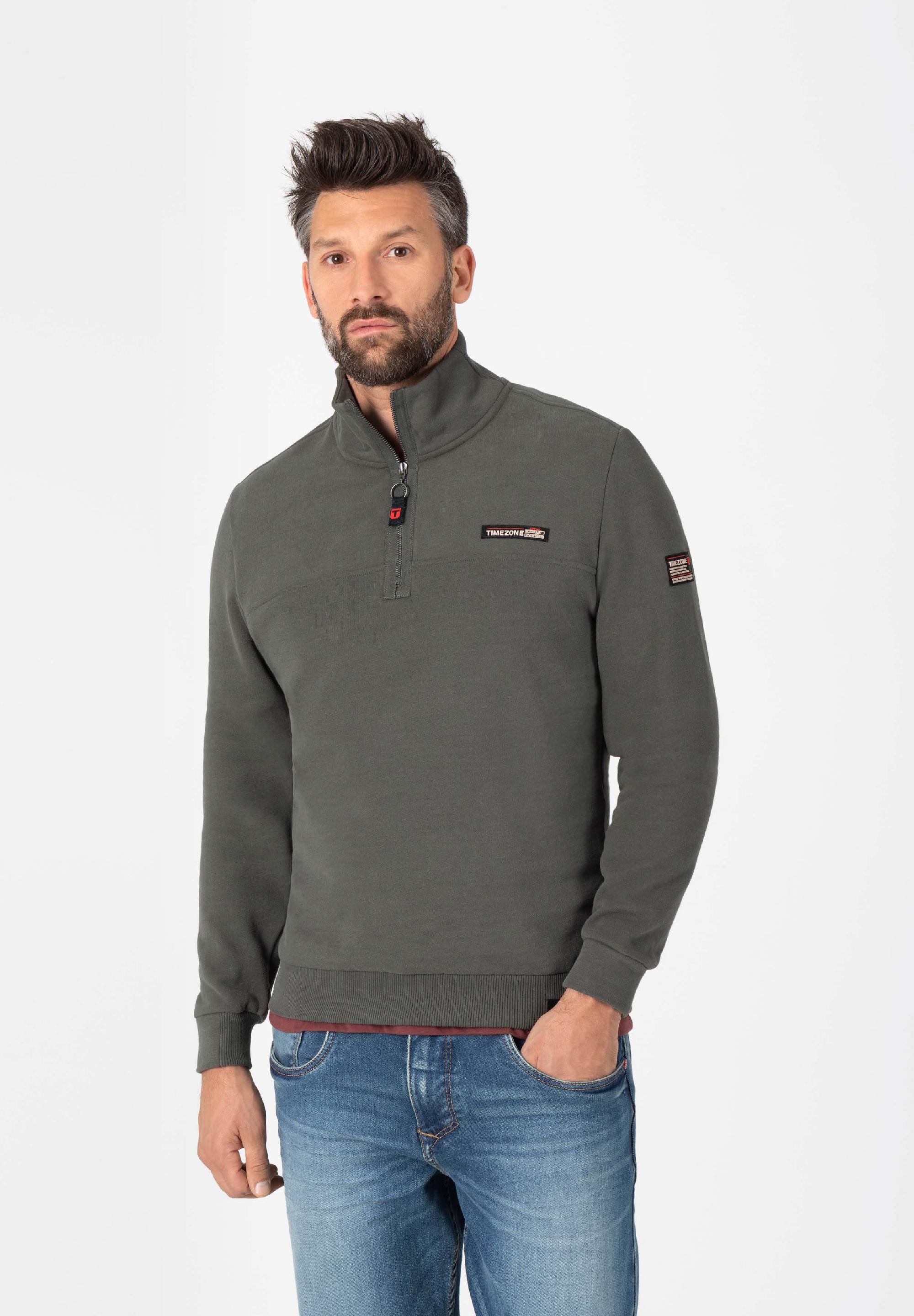 Cosy Sweat Troyer zipper