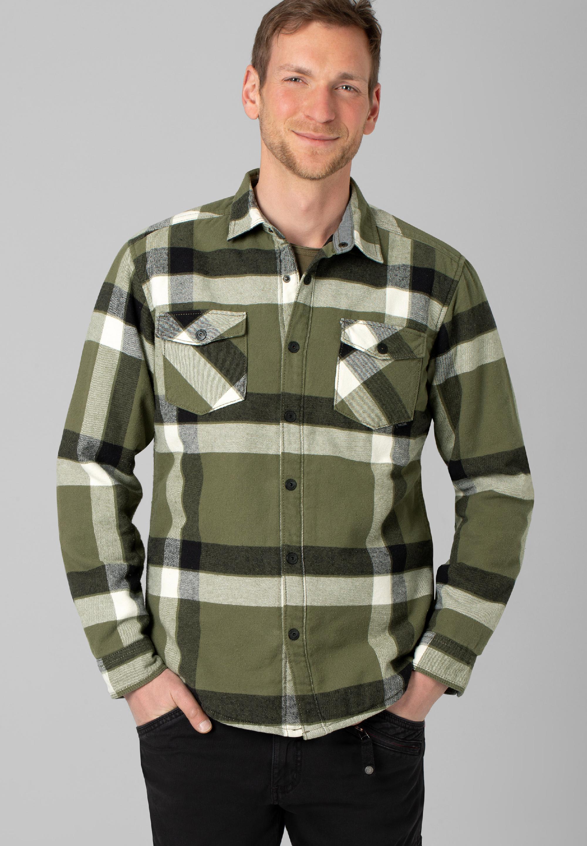 Padded Flannell Overshirt