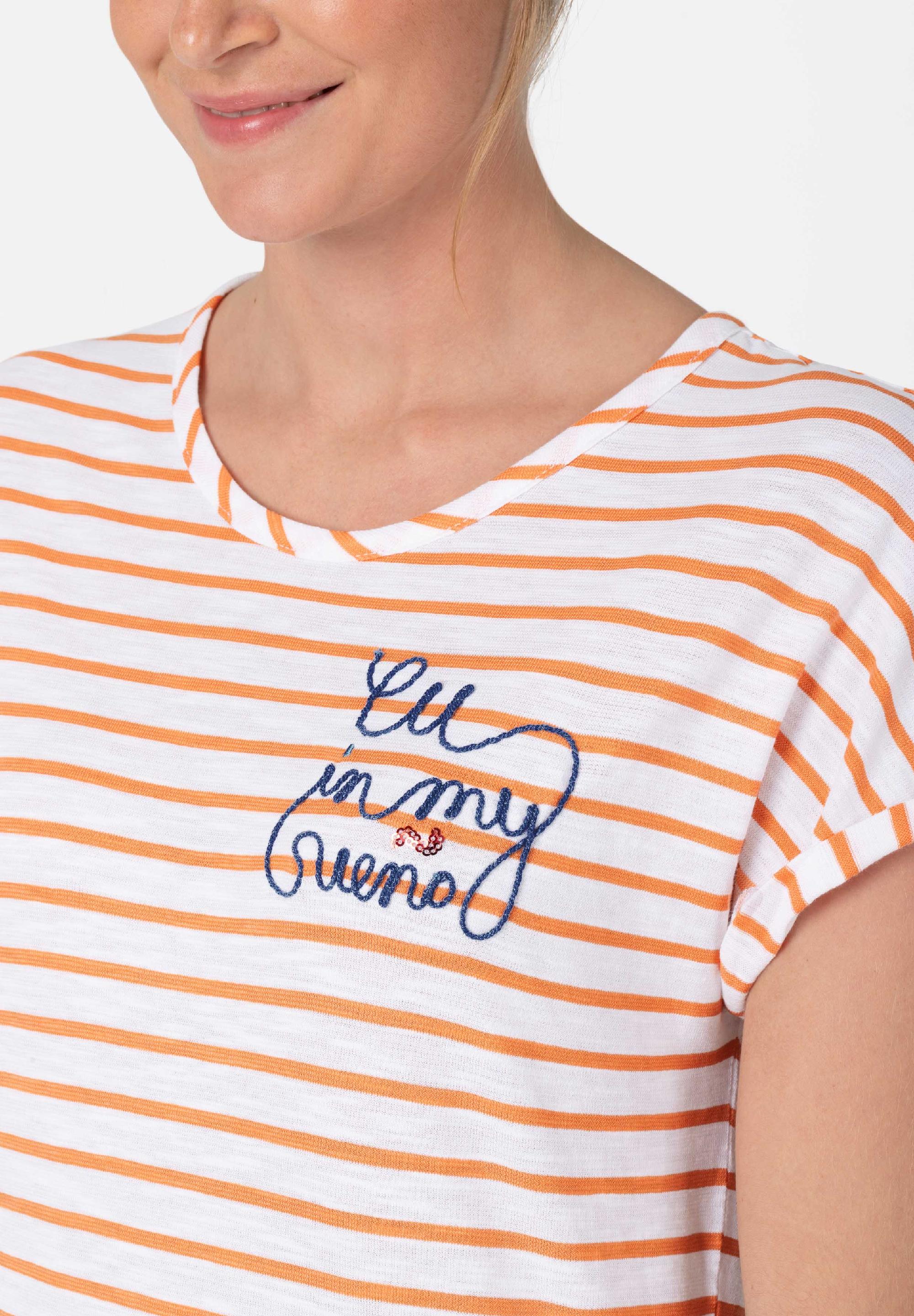 Striped T-Shirt decoration