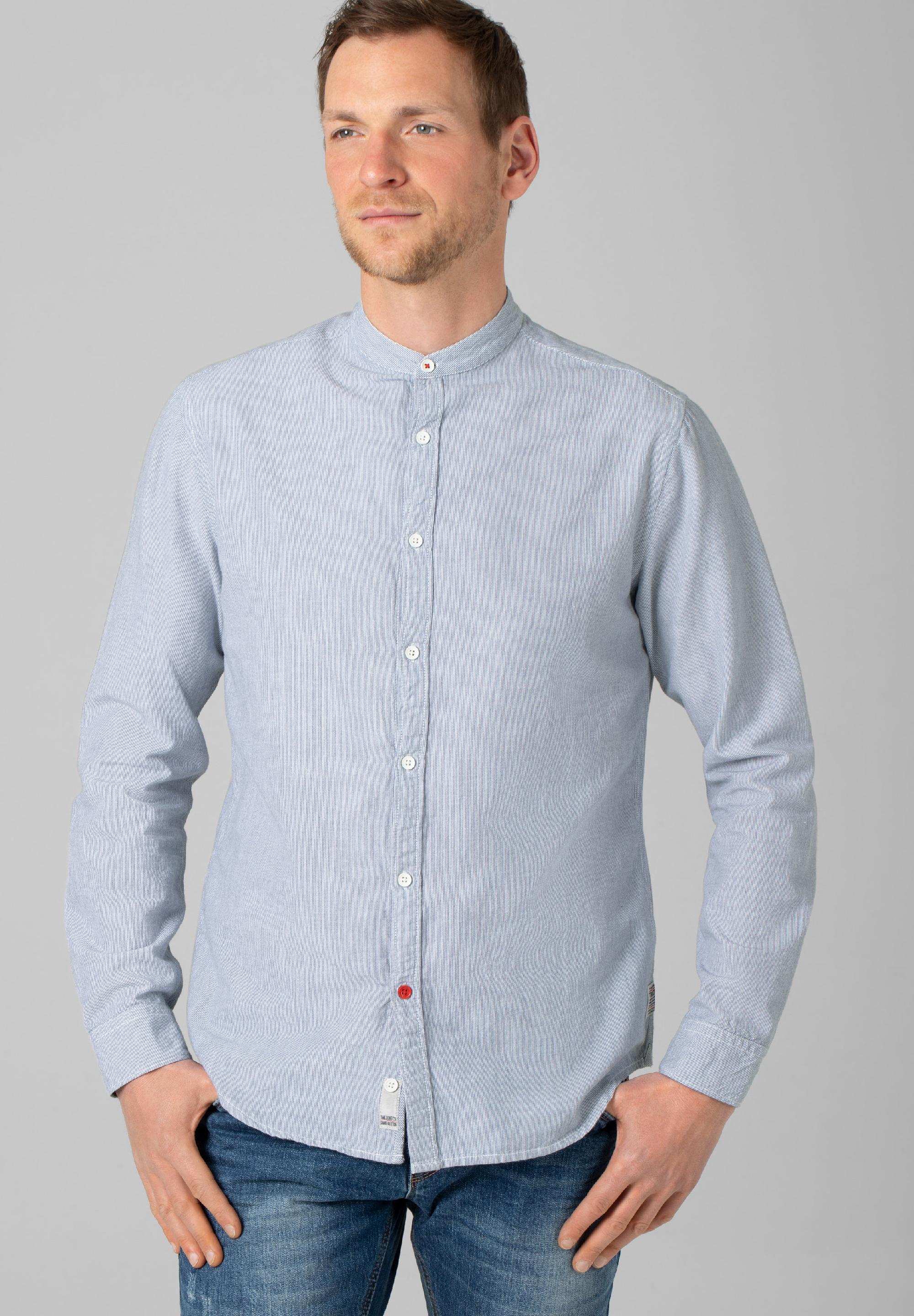 Stand-up-collar Shirt