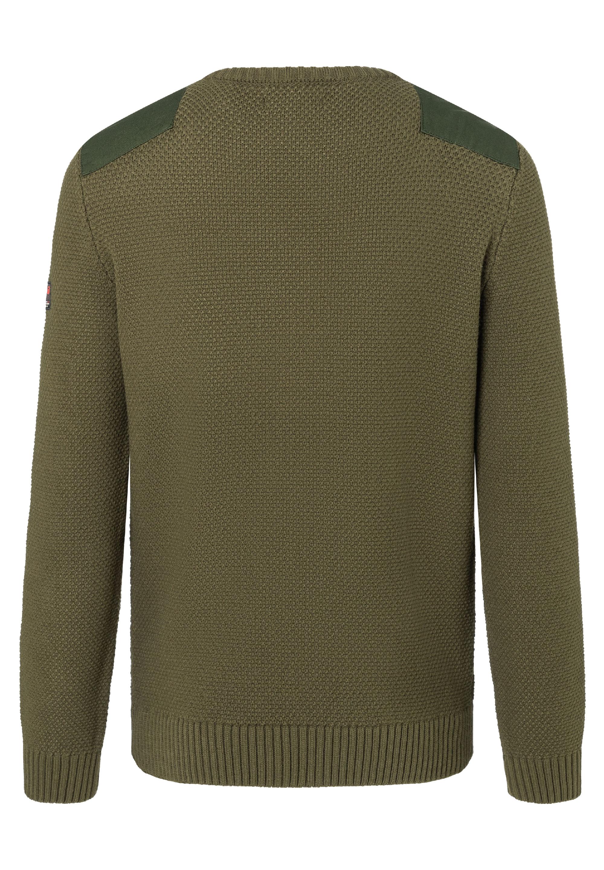 Fabricmix Crewneck Sweater