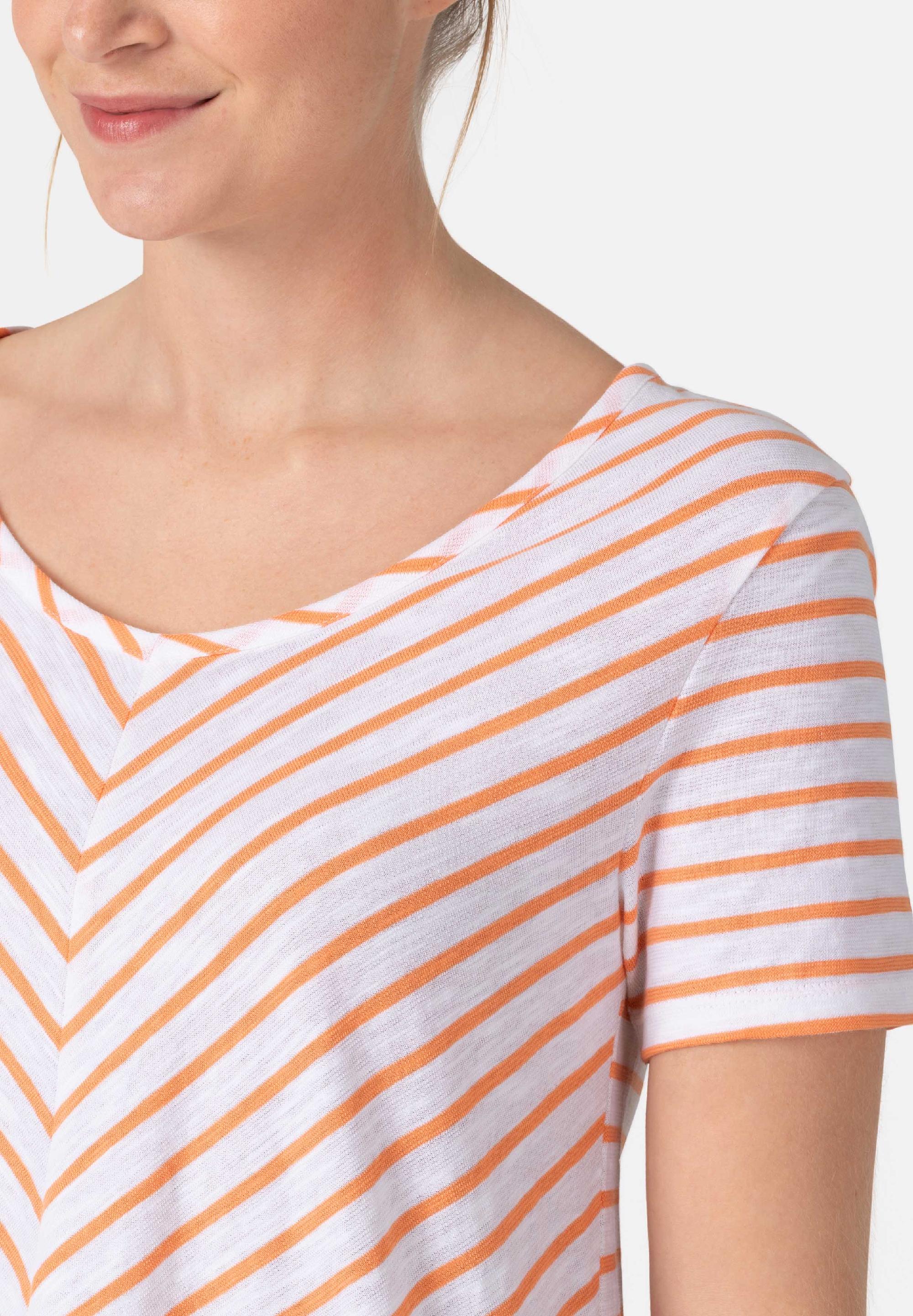 Striped A-Shape T-Shirt