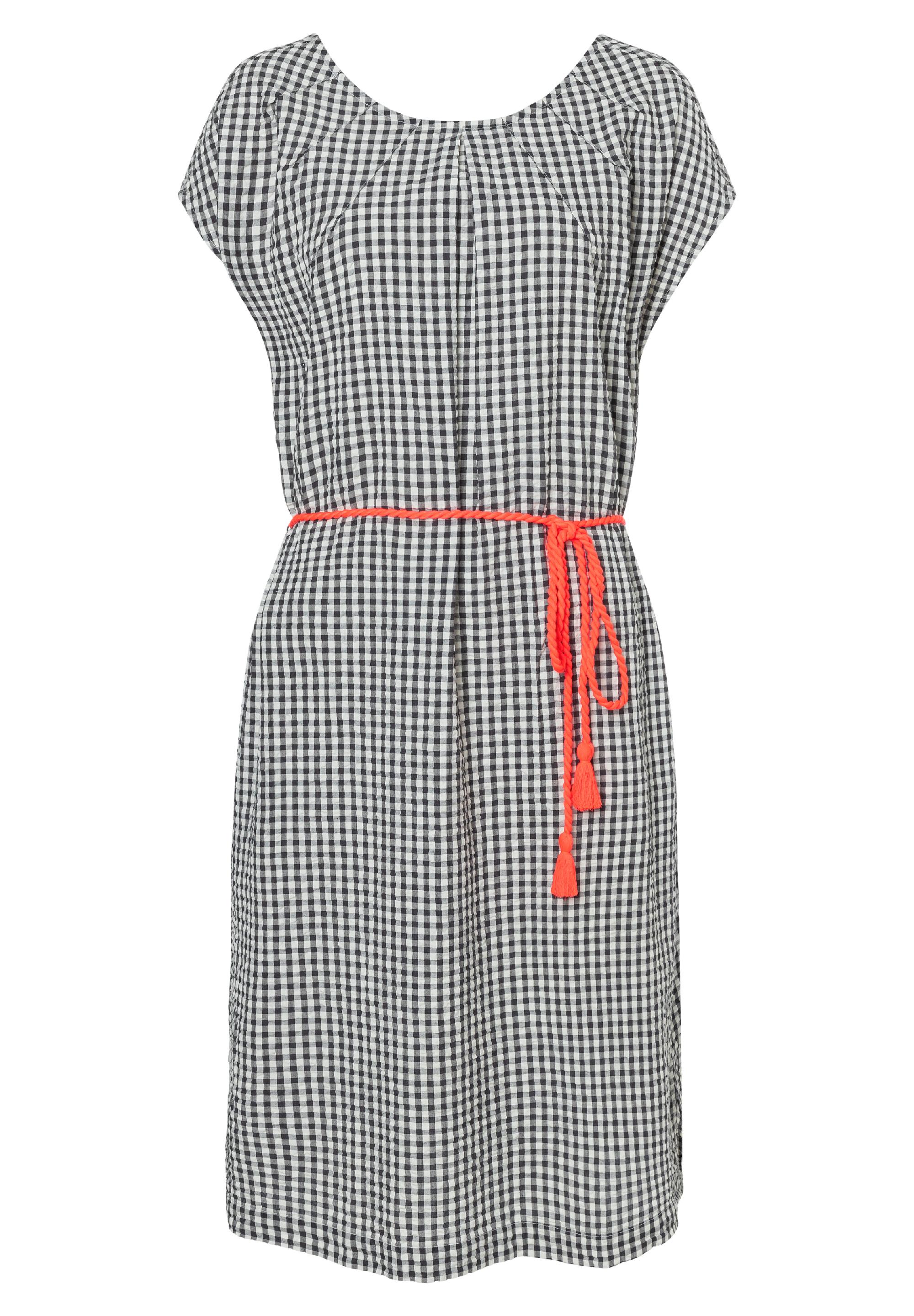 Vichy Pleat Dress
