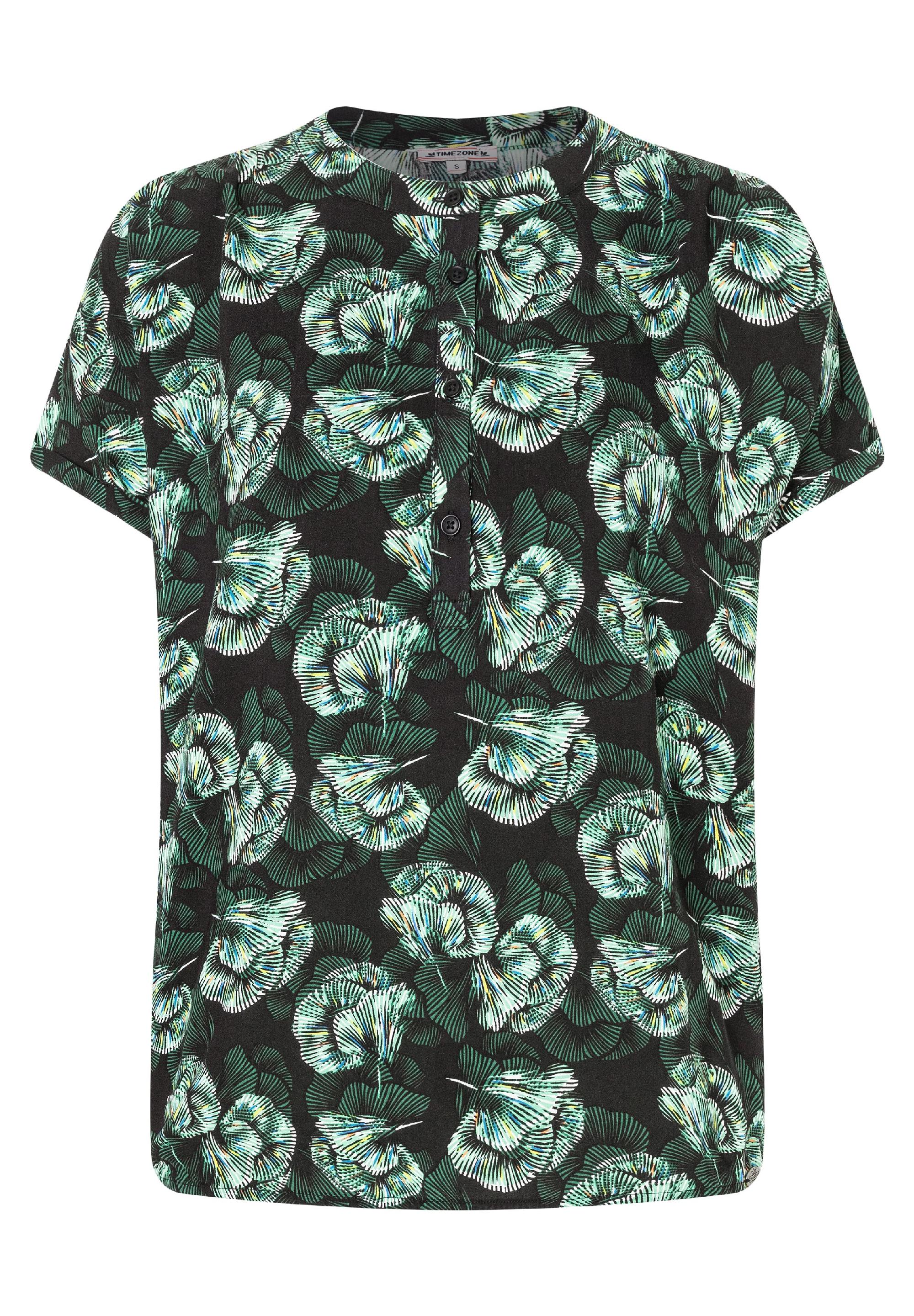 Printed Sporty Blouse print