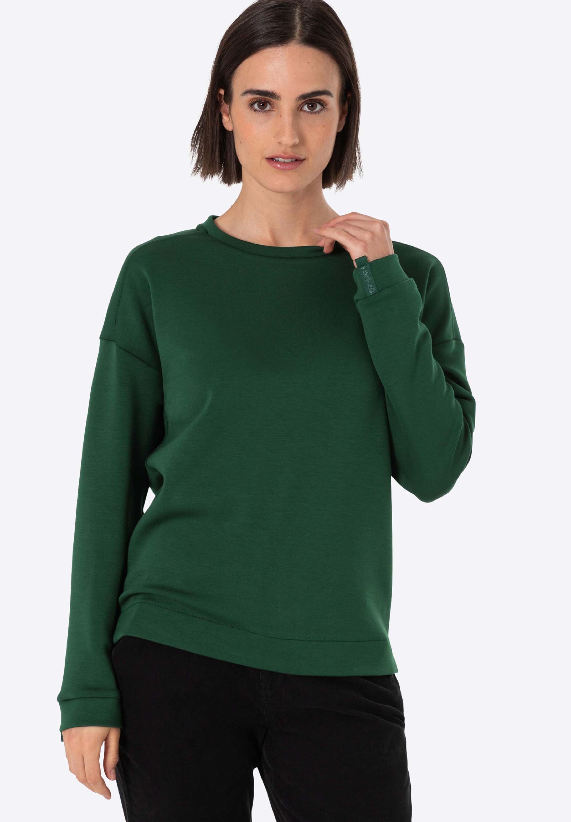 Boat-Neck Sweatshirt