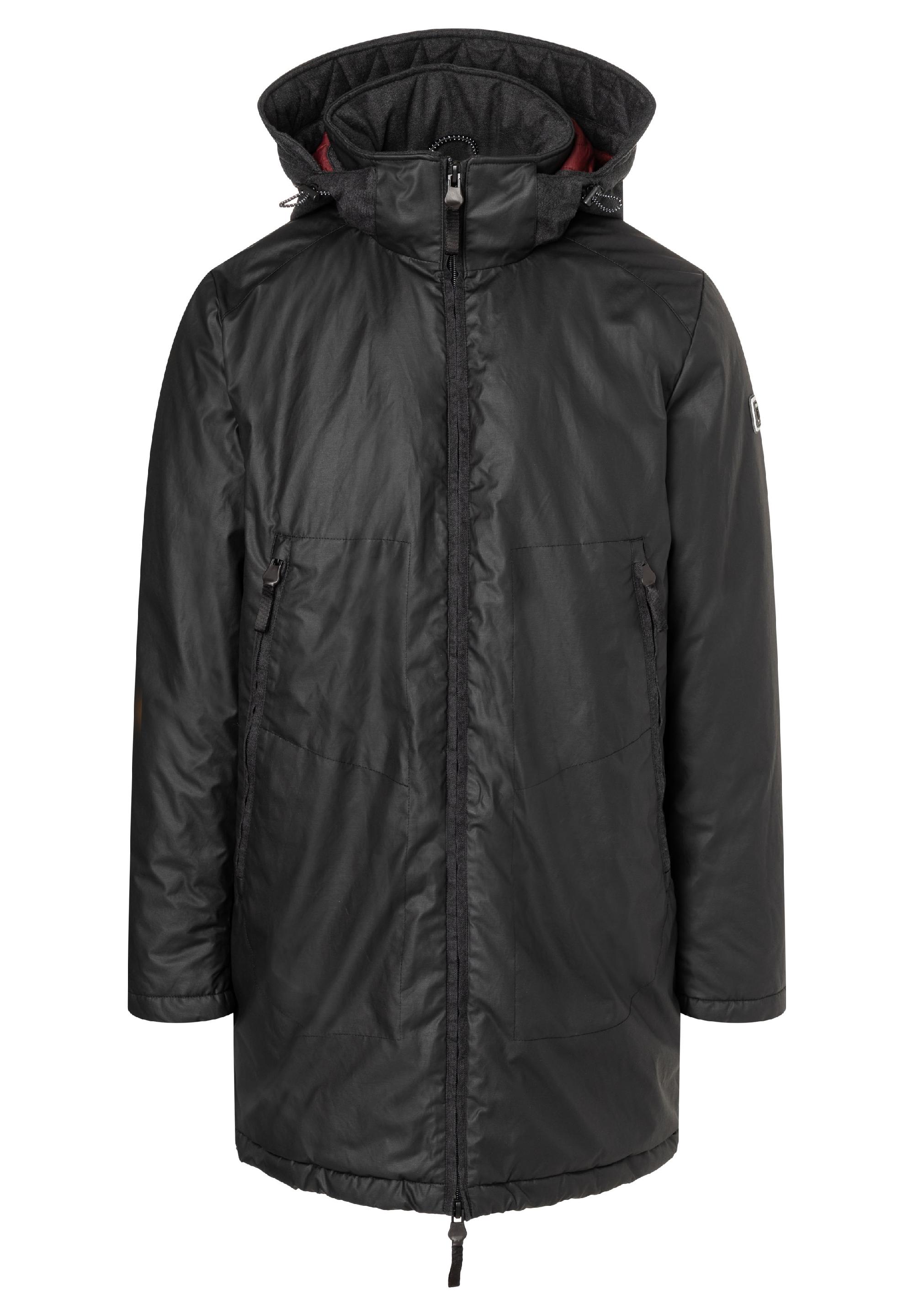 Attachable Hood Long Jacket 1