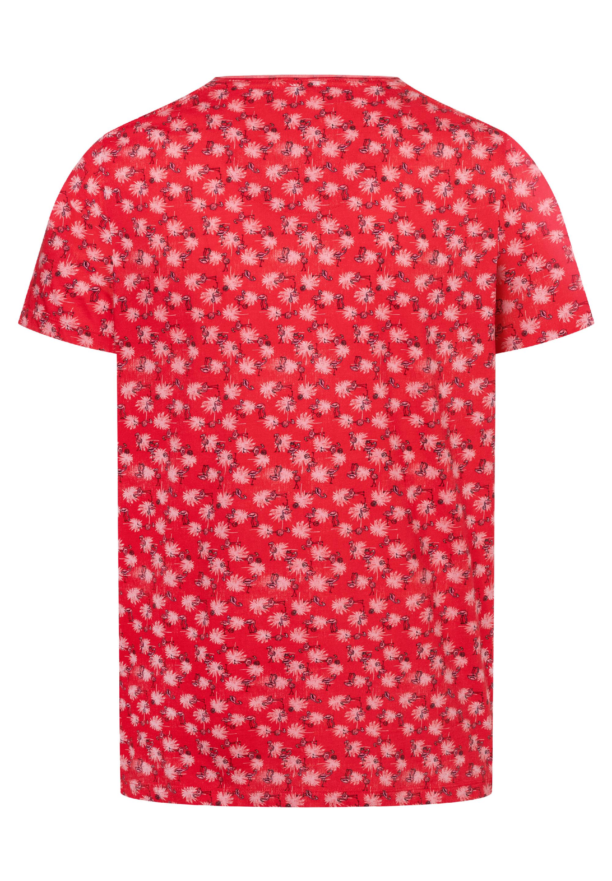 Flamingo Printed T-Shirt print