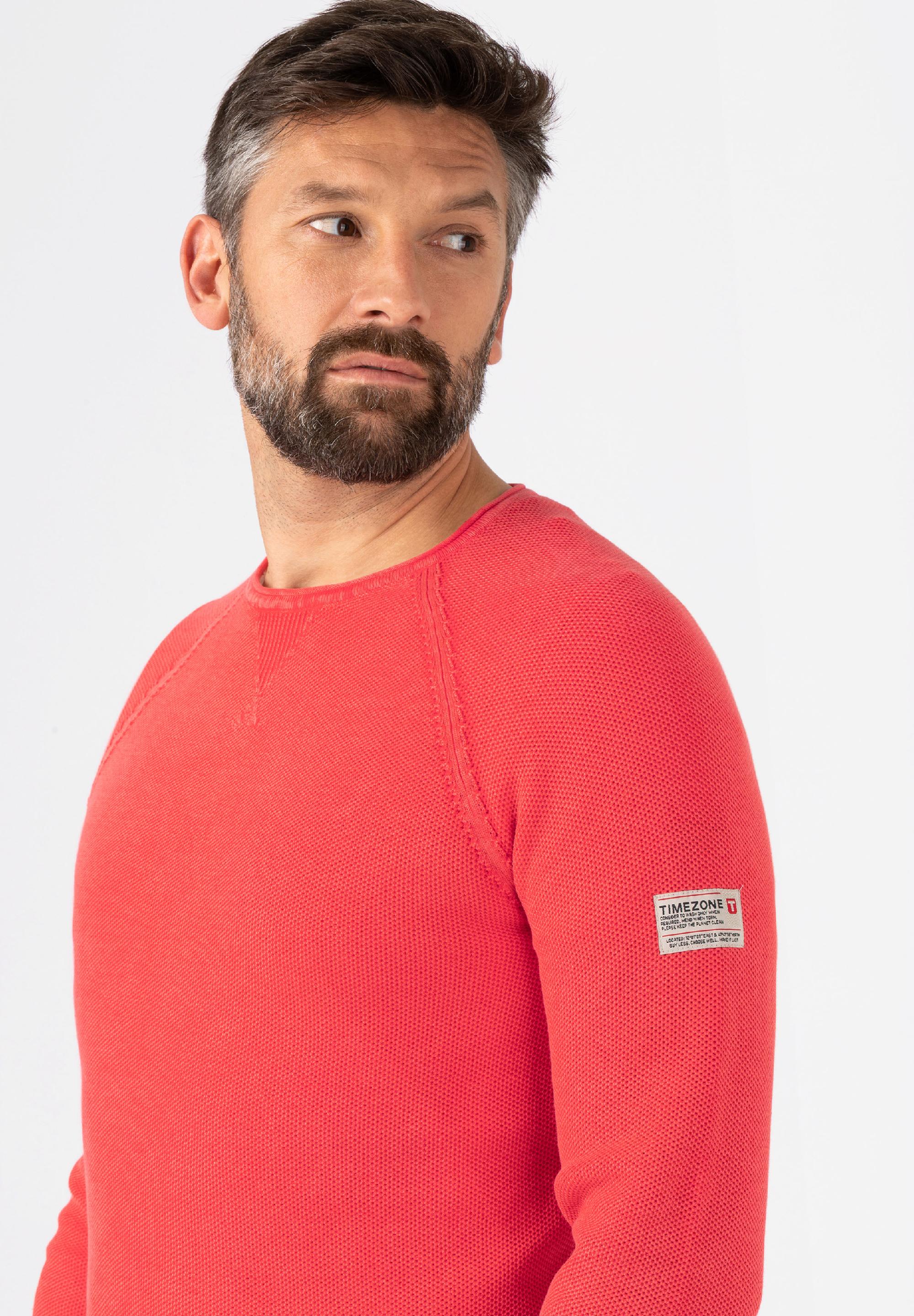 Spiral Knit Crewneck