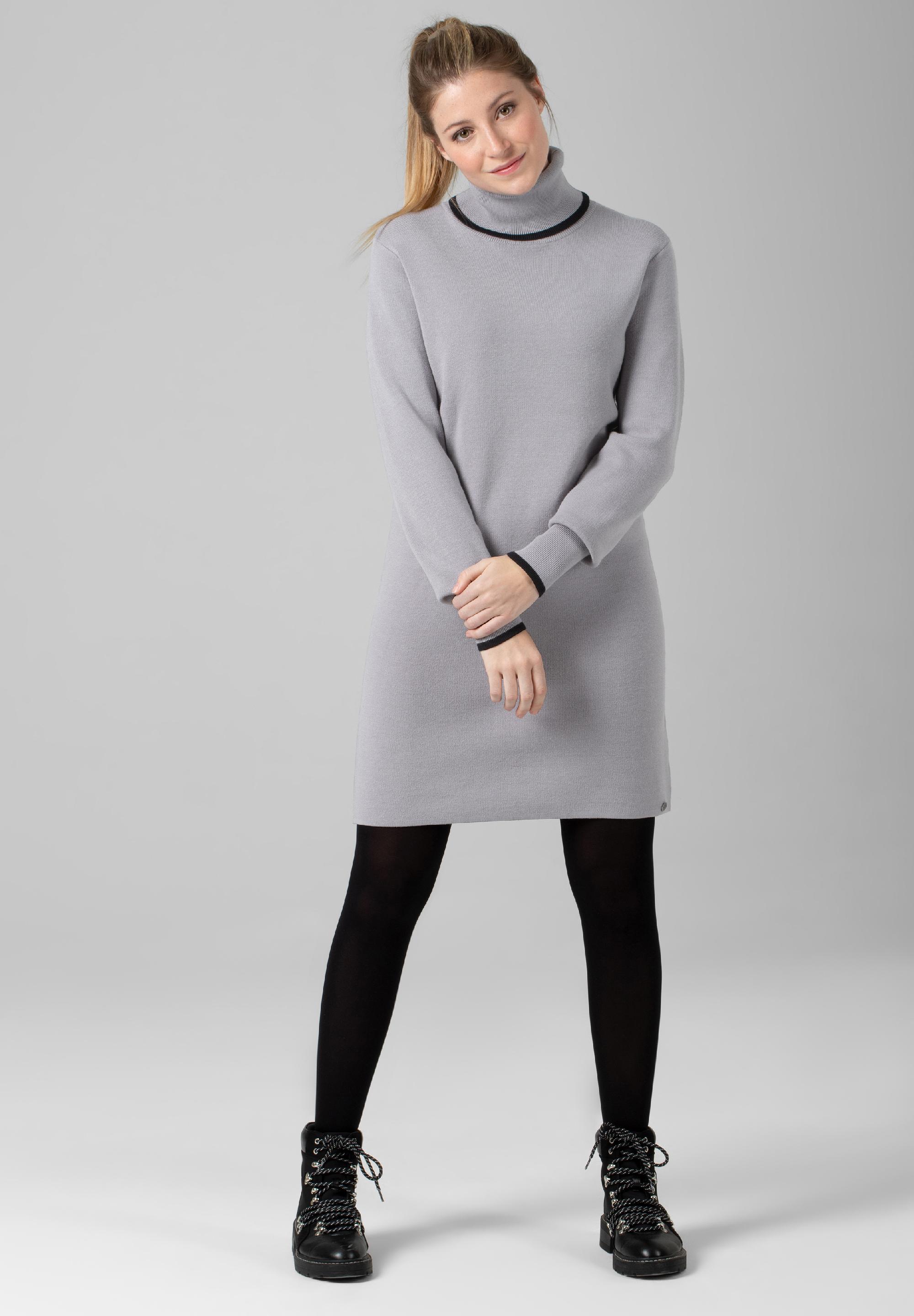 Turtleneck Knit Dress