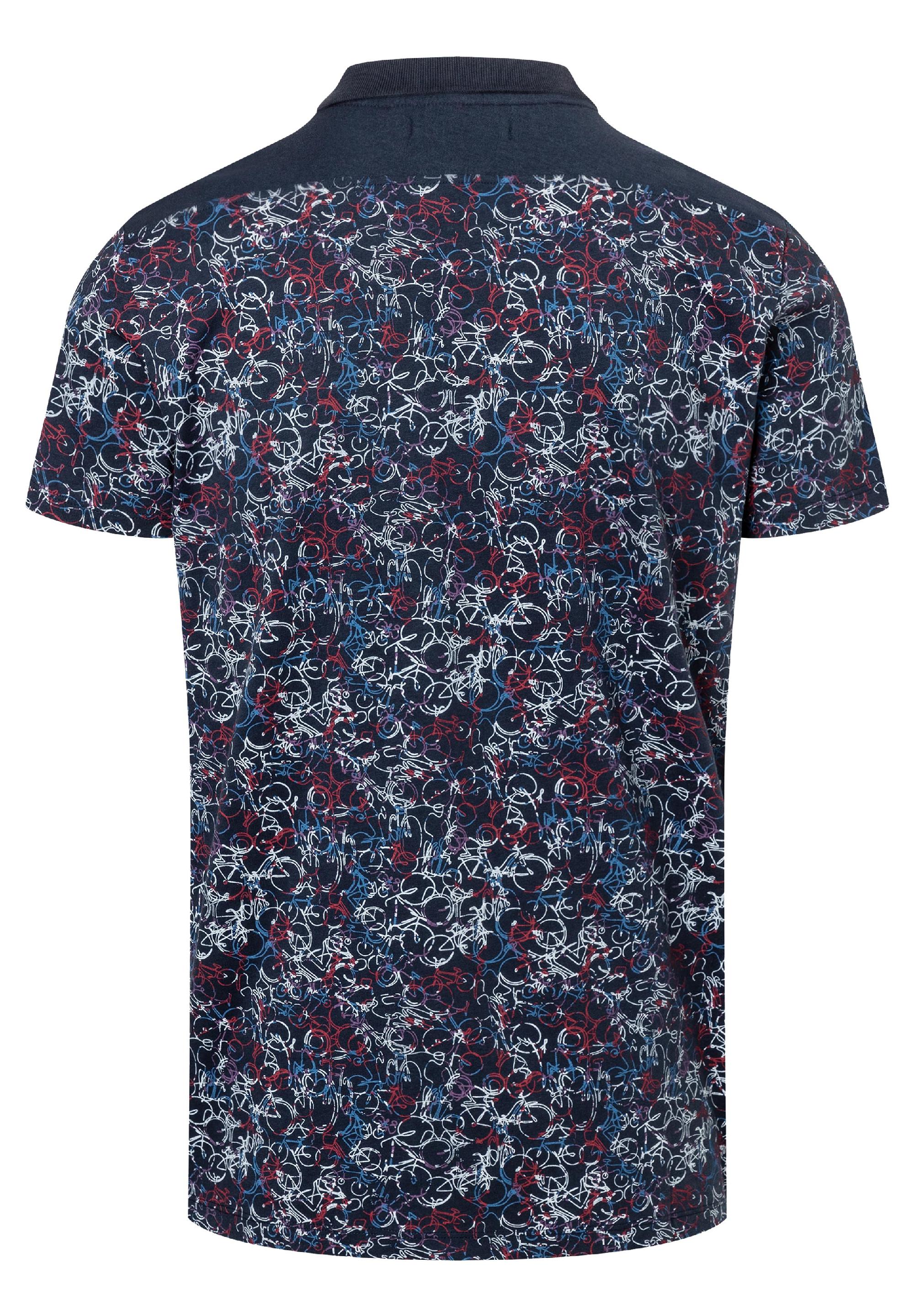 Bike Printed Polo print