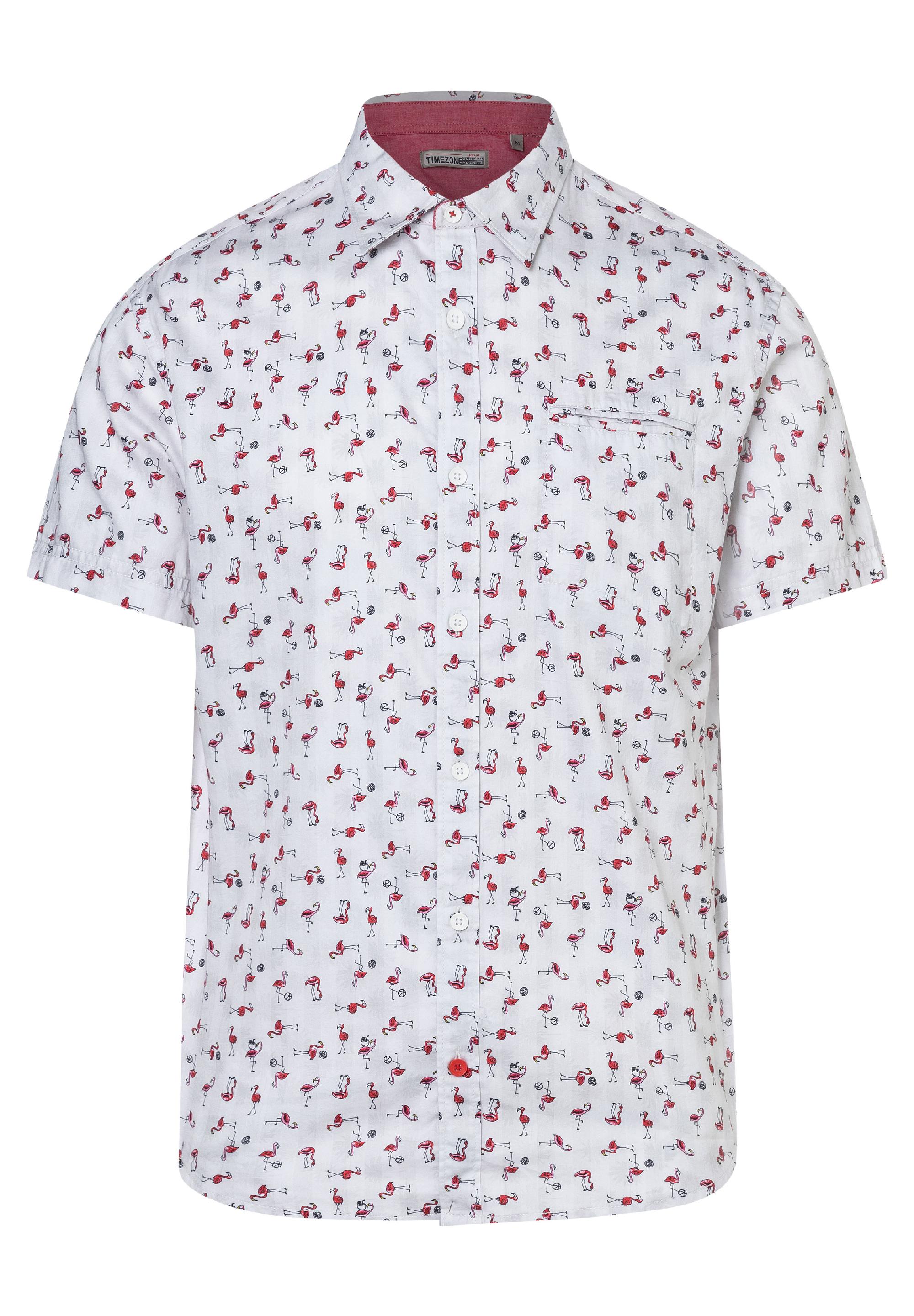 Printed Basic Shortsleeve Shirt print