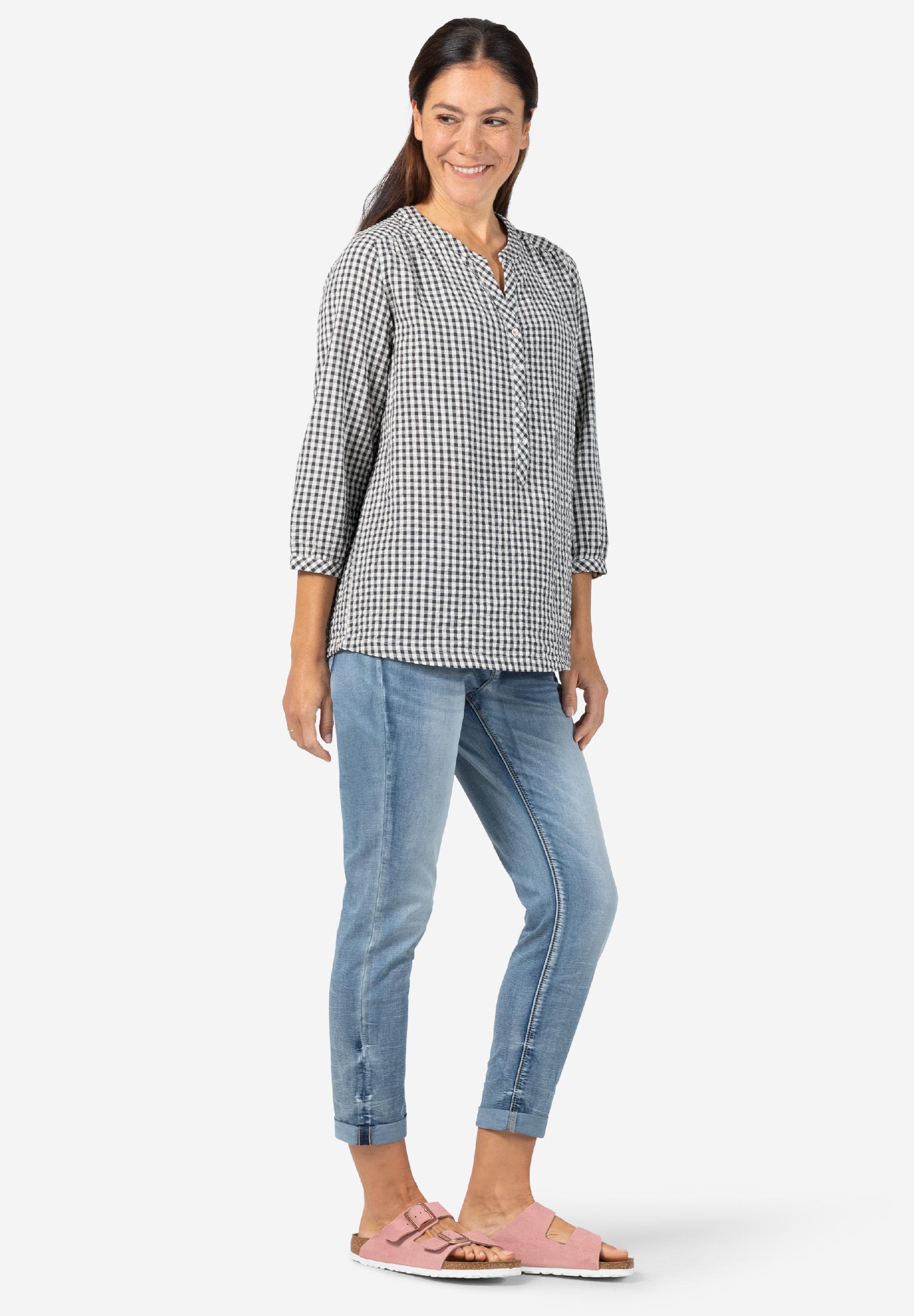 Vichy Henley Blouse