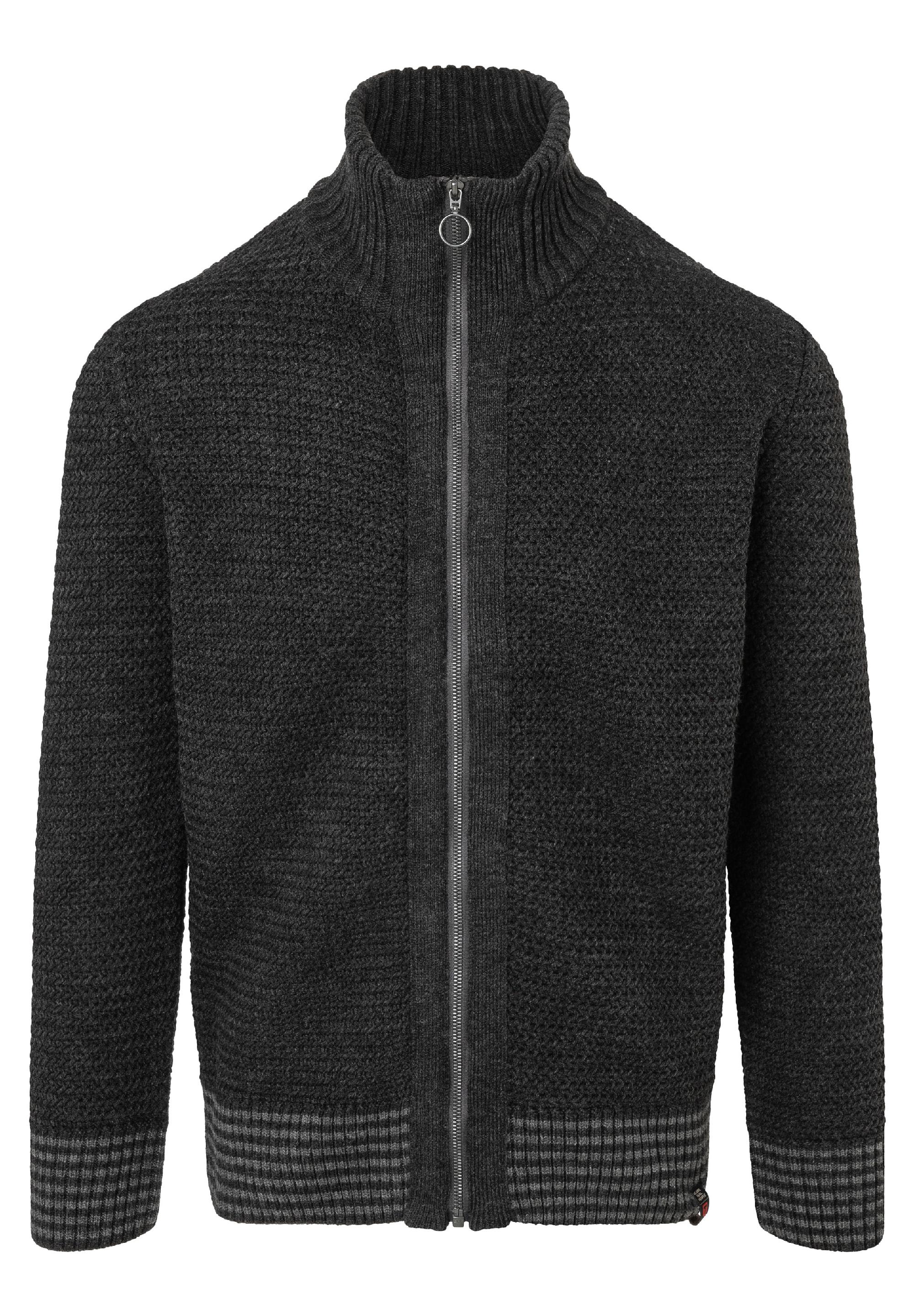 Basic Knit Jacket zipper