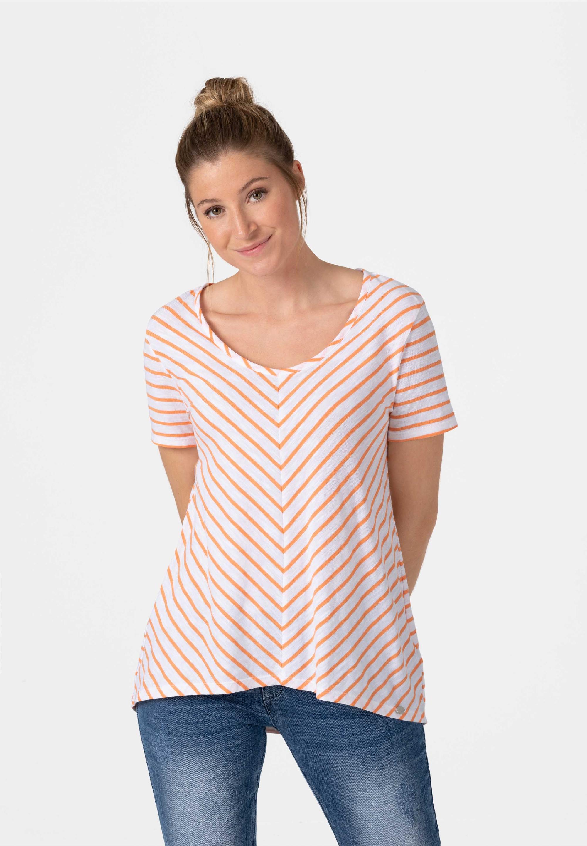 Striped A-Shape T-Shirt