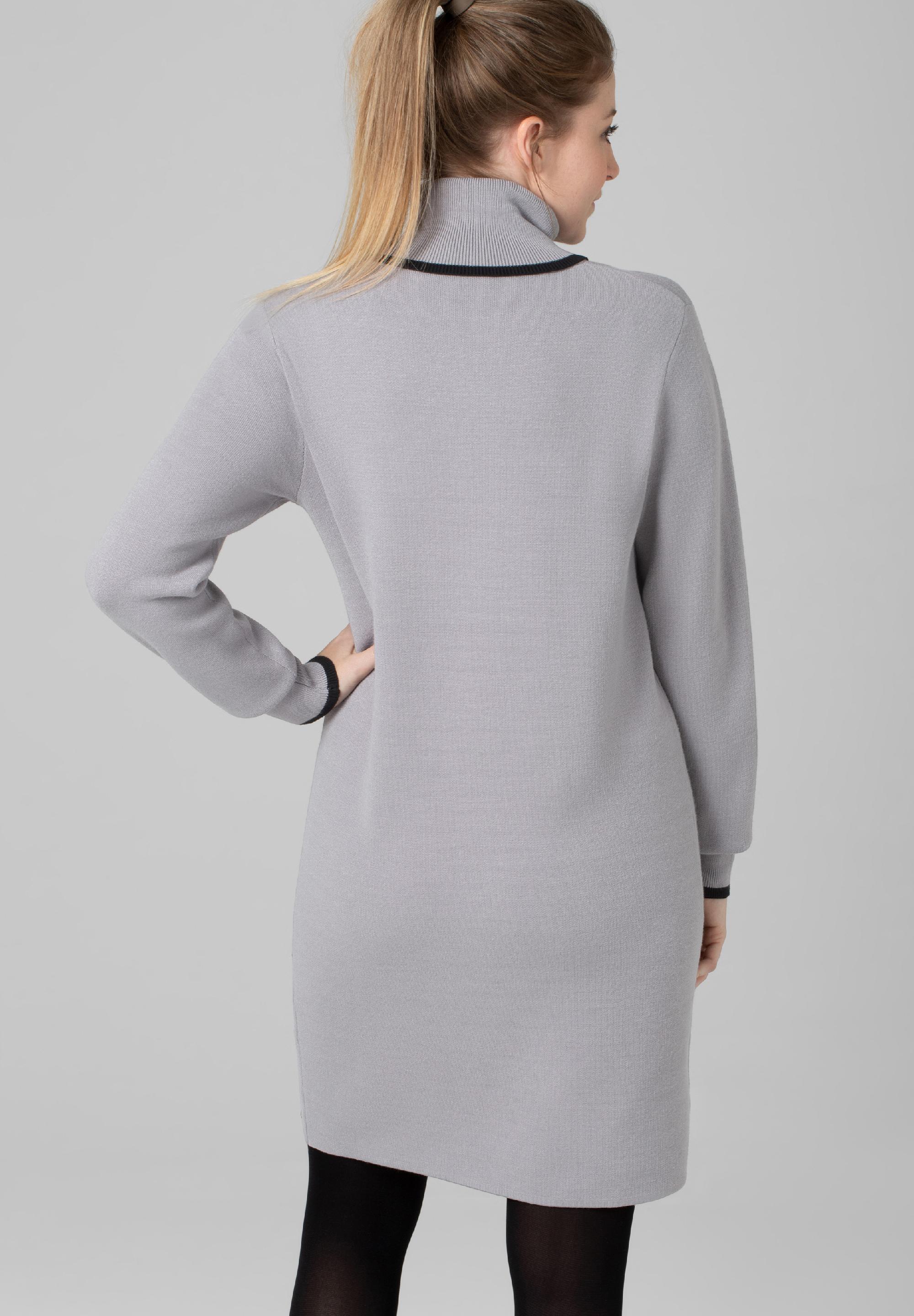 Turtleneck Knit Dress