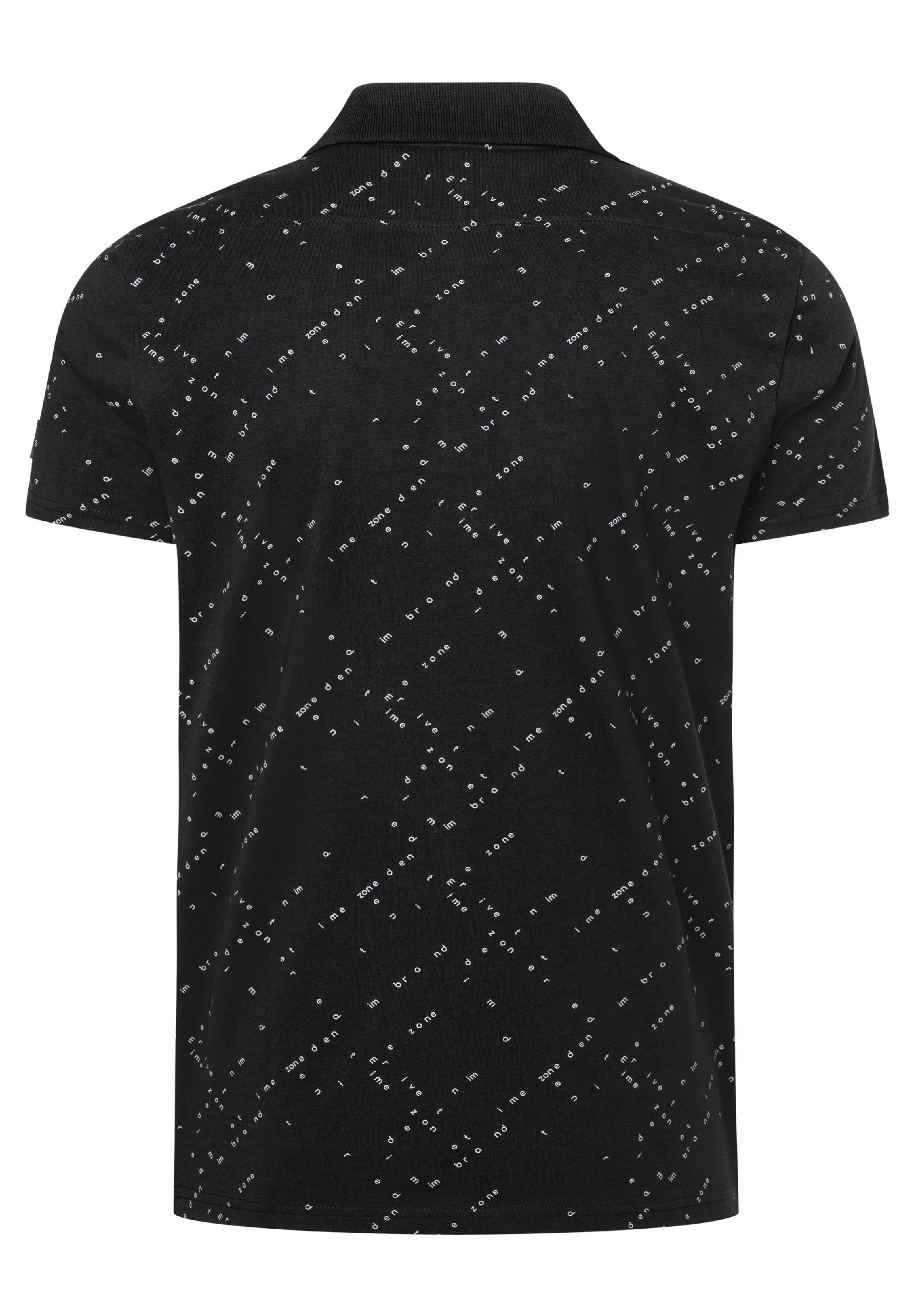 Letter Printed Polo print