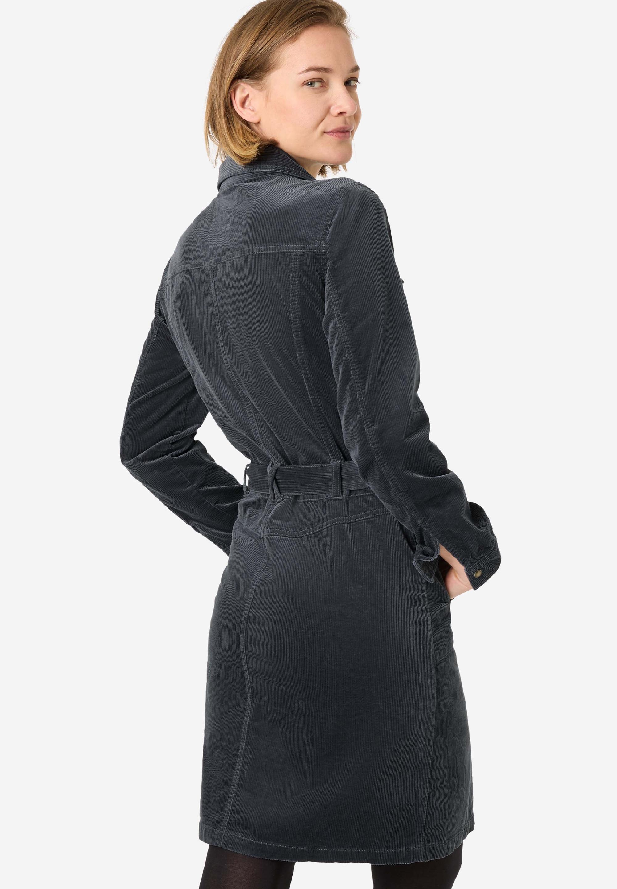 Cord Shirt Dress
