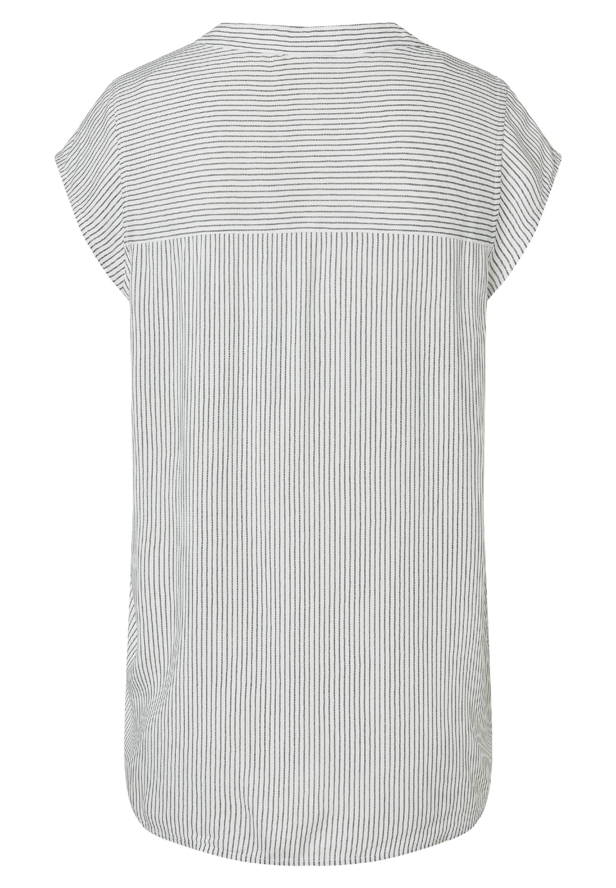 Striped Shortsleeve Blouse print