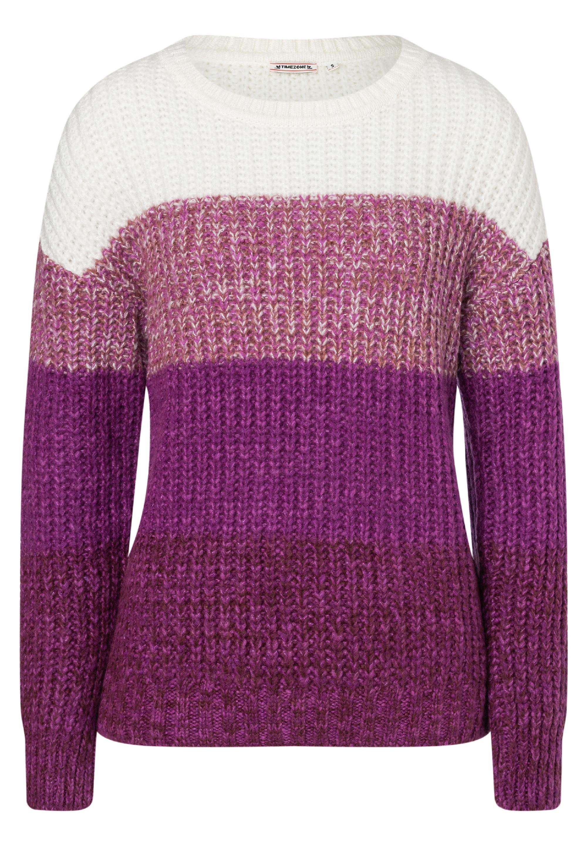Striped Knit Pullover