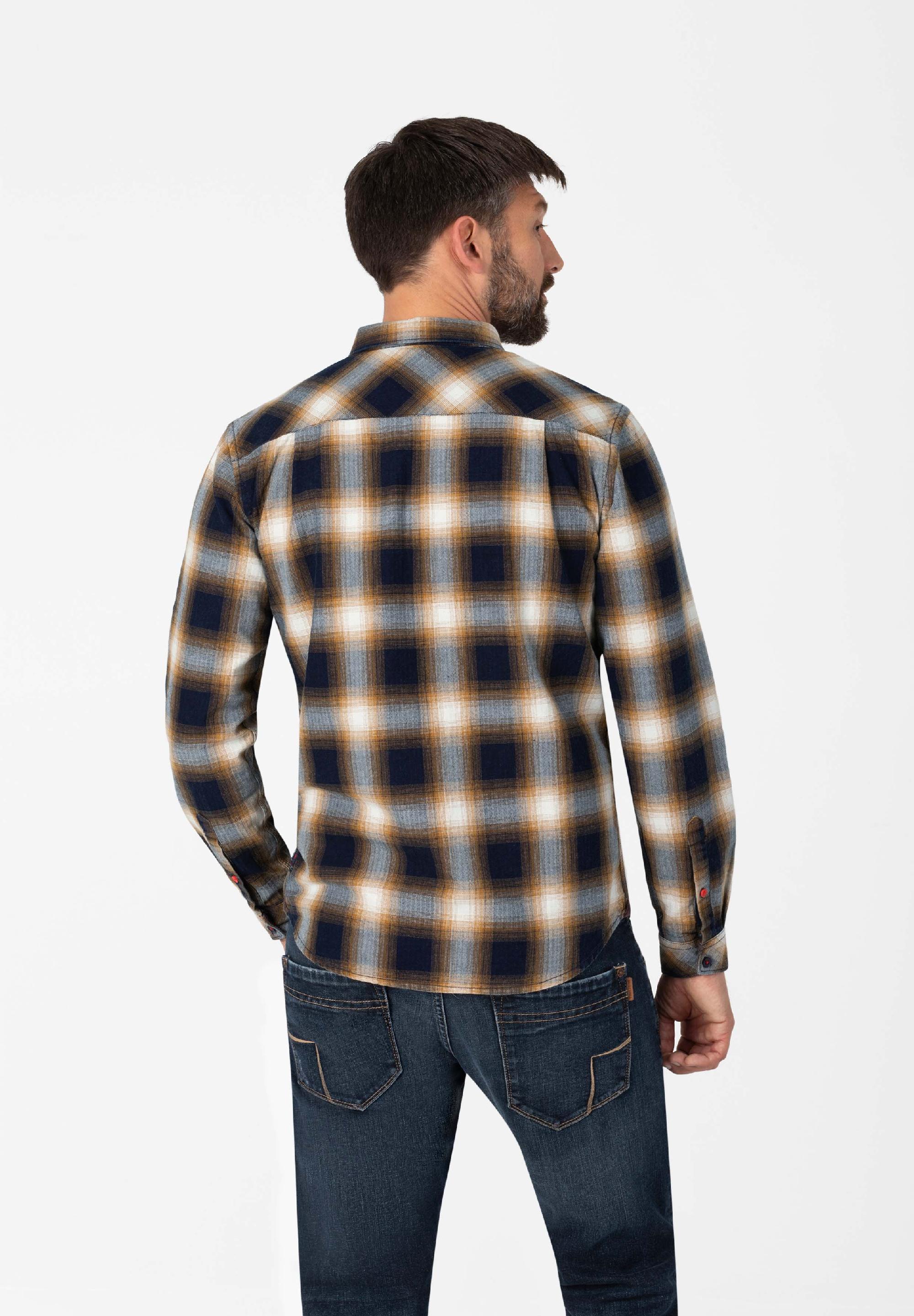 Effect Weave Check Shirt