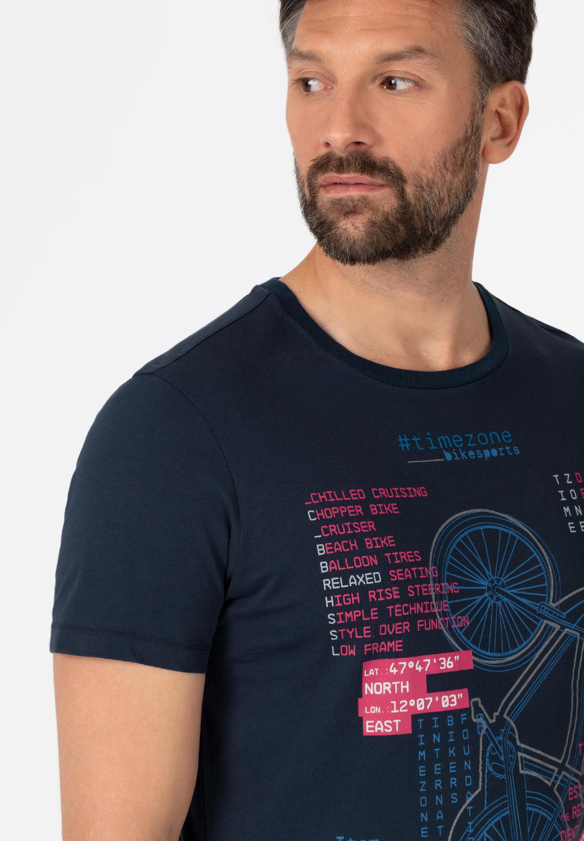 Reflected Bike T-Shirt print