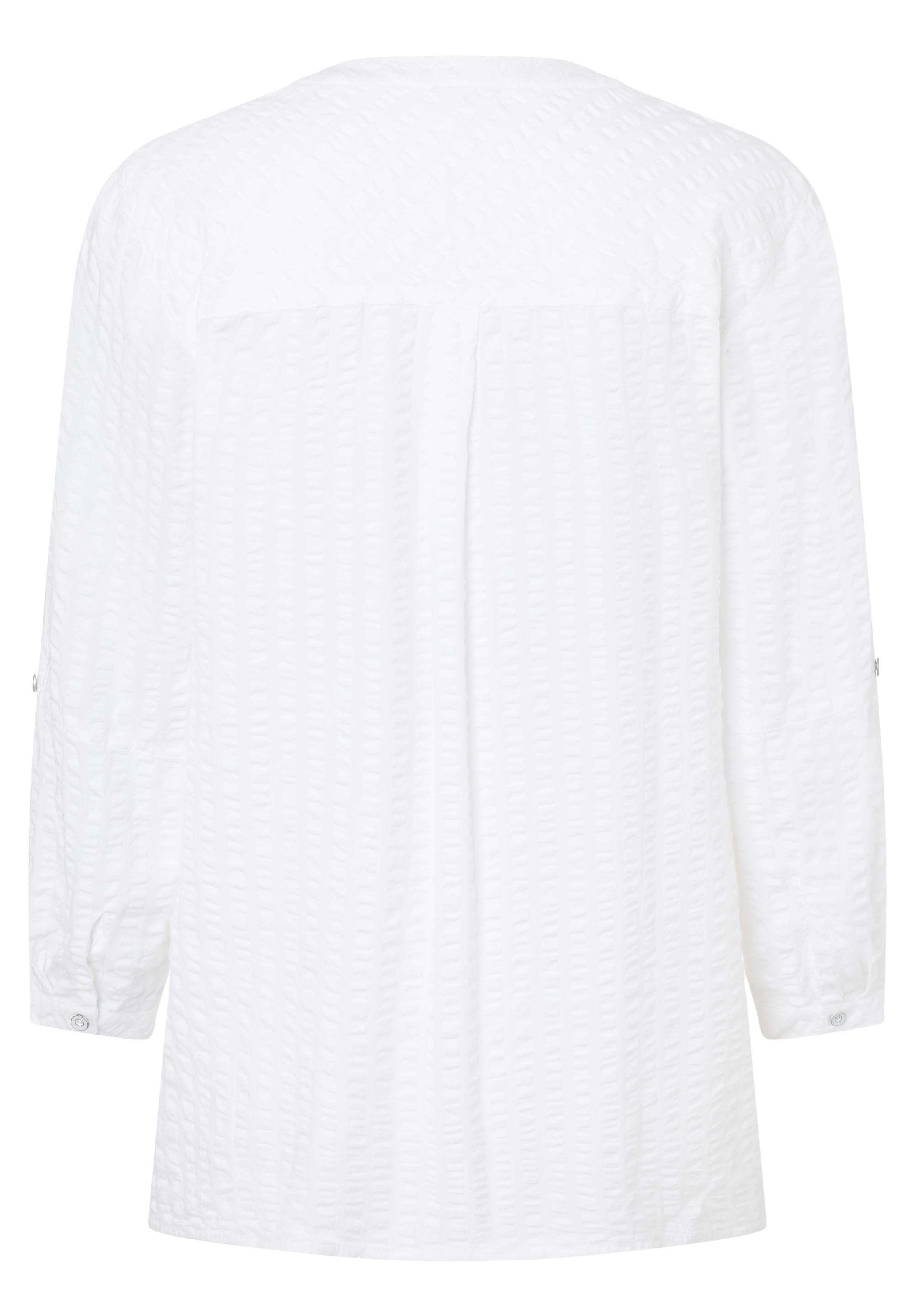 Striped Henley Blouse