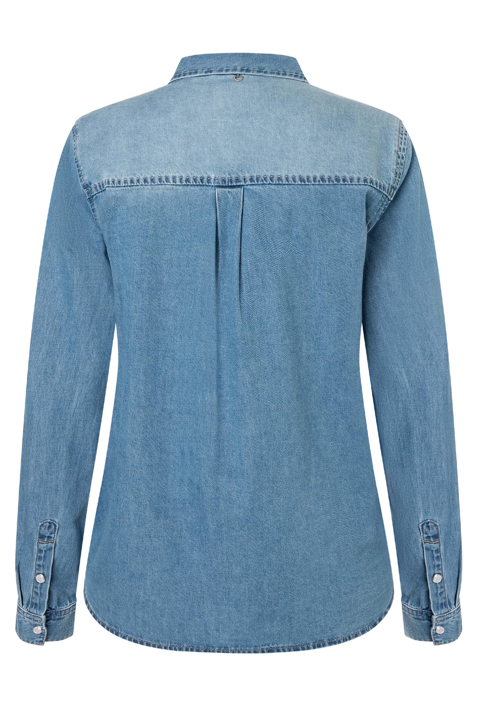 Boyfriend Fit Denim Shirt