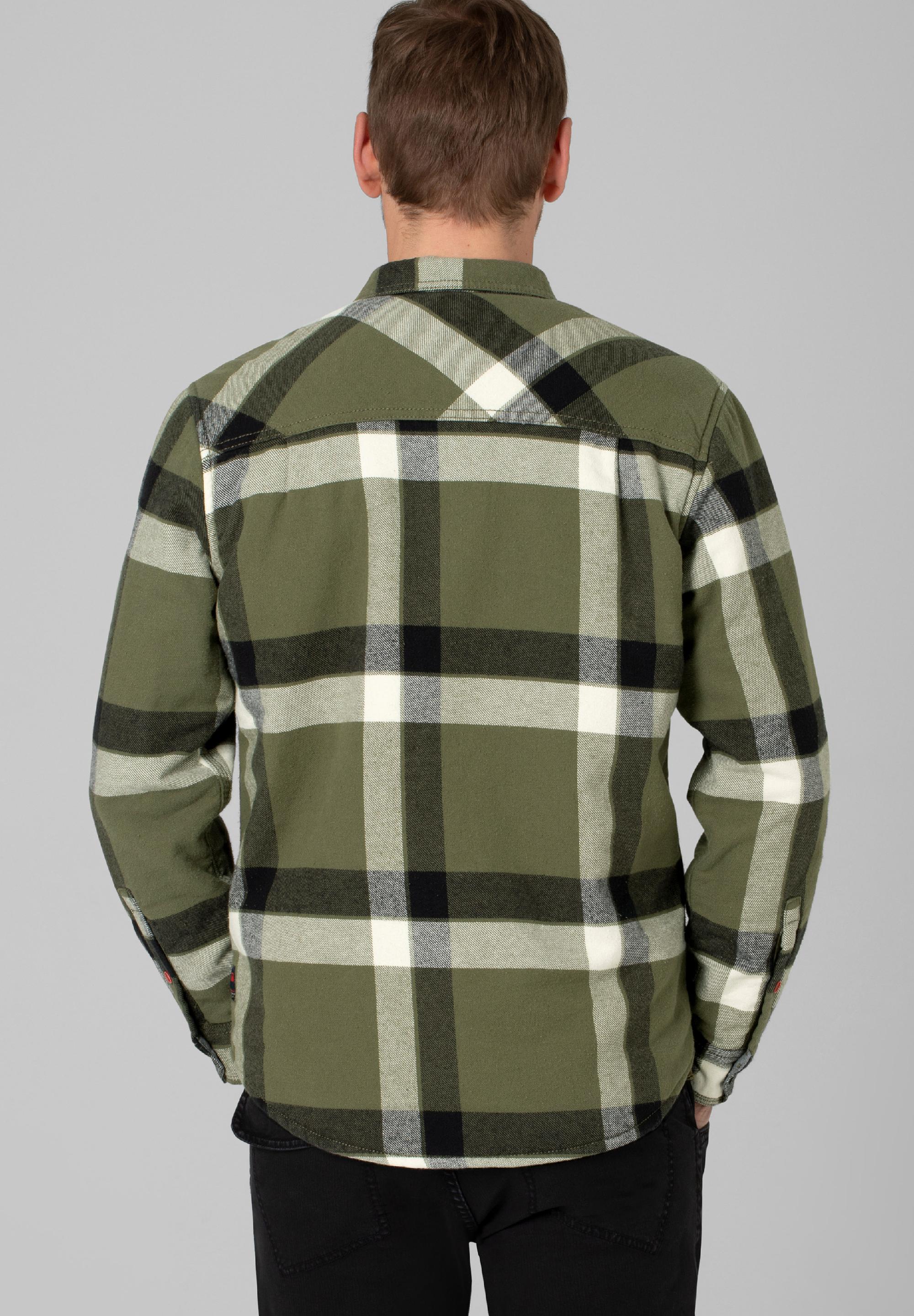 Padded Flannell Overshirt