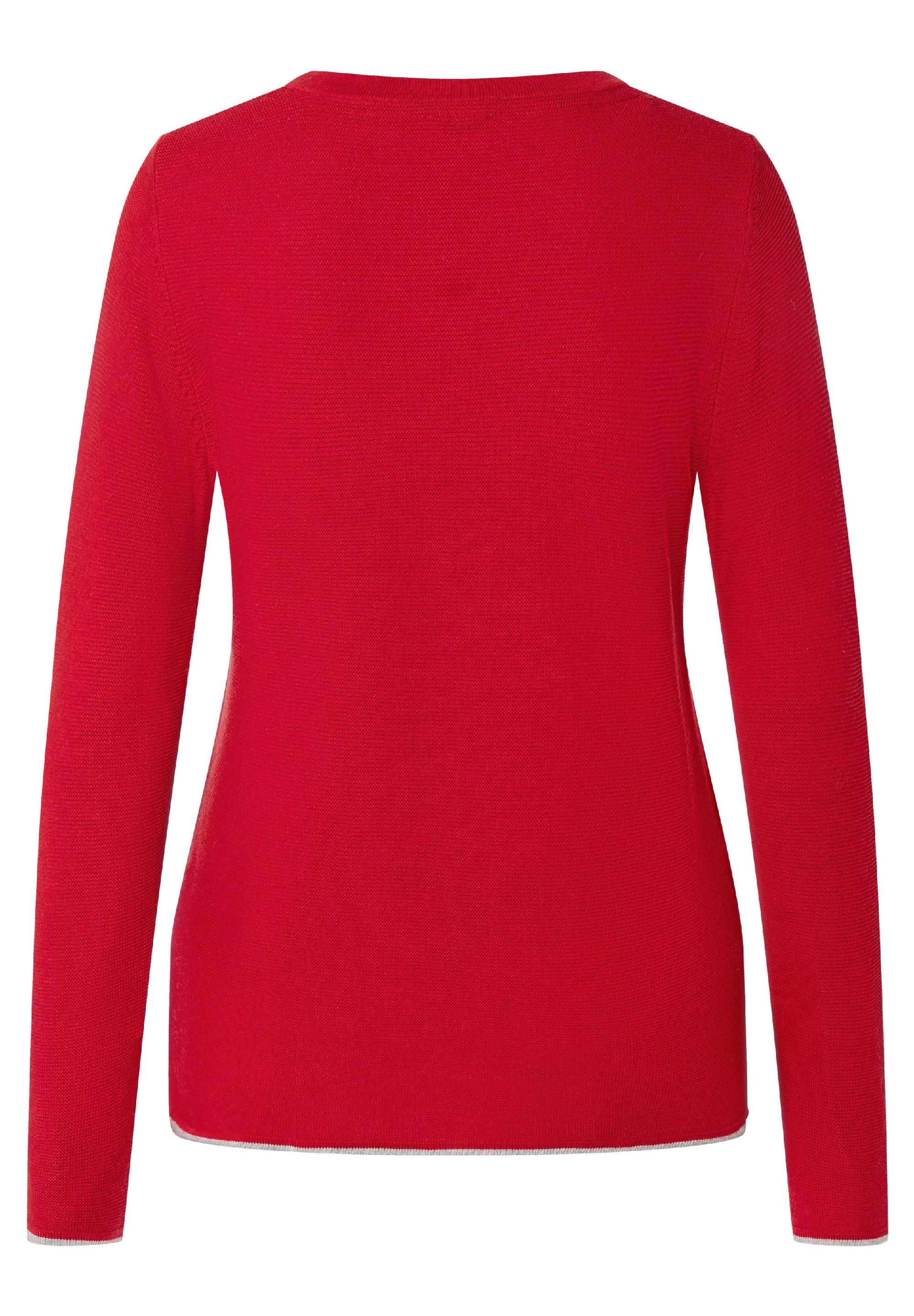 Boat Neck Pullover decoration