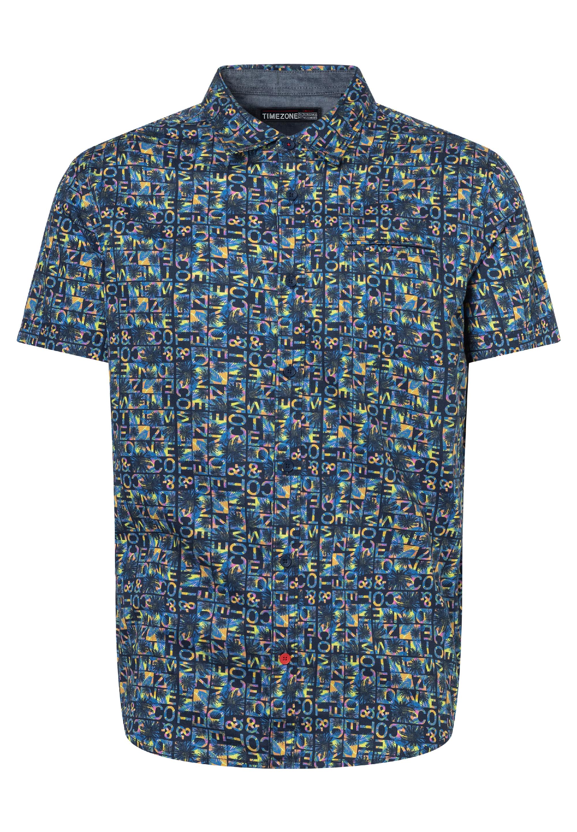 Printed Basic Shortsleeve Shirt print