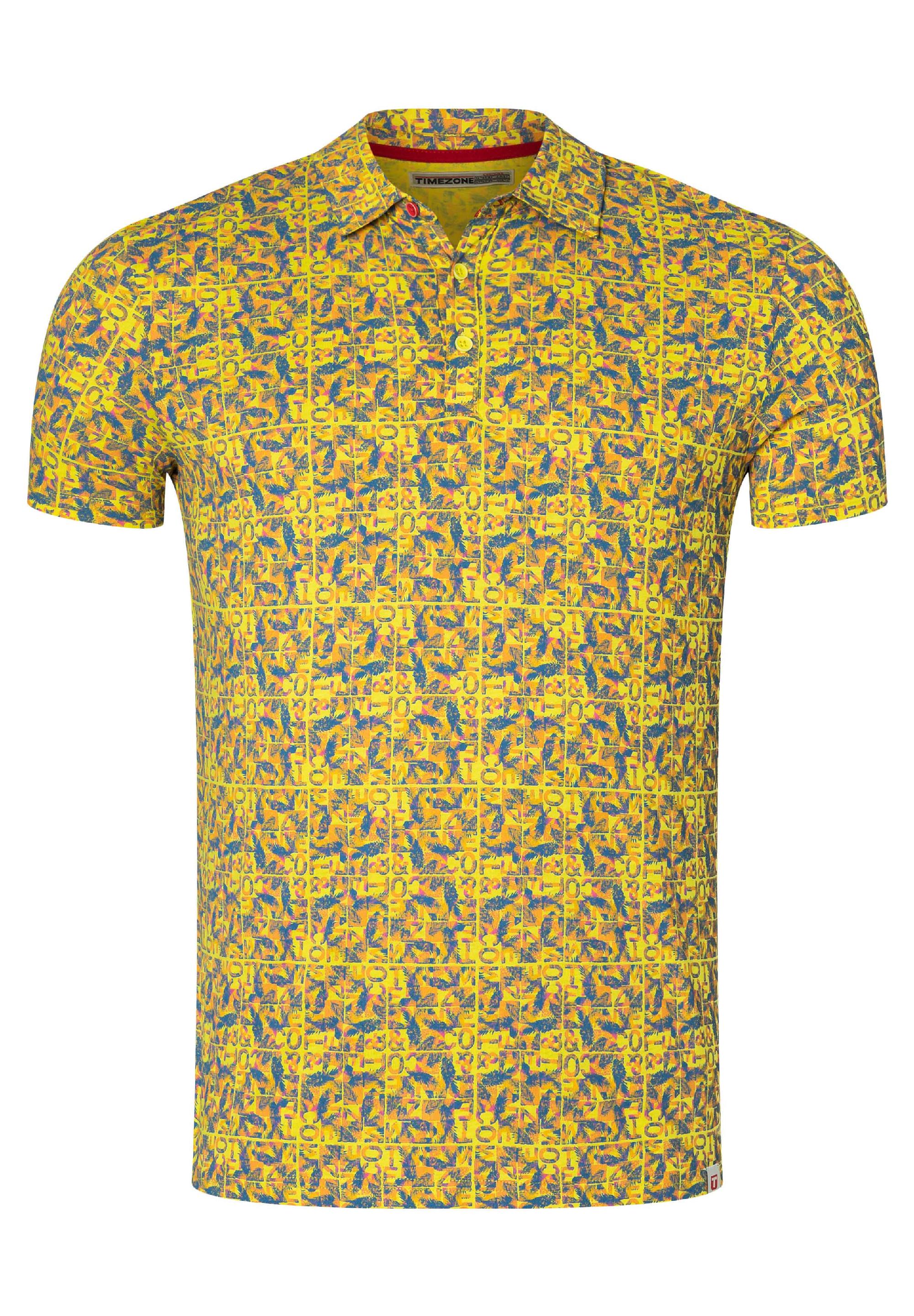 Palm Check Printed Polo print