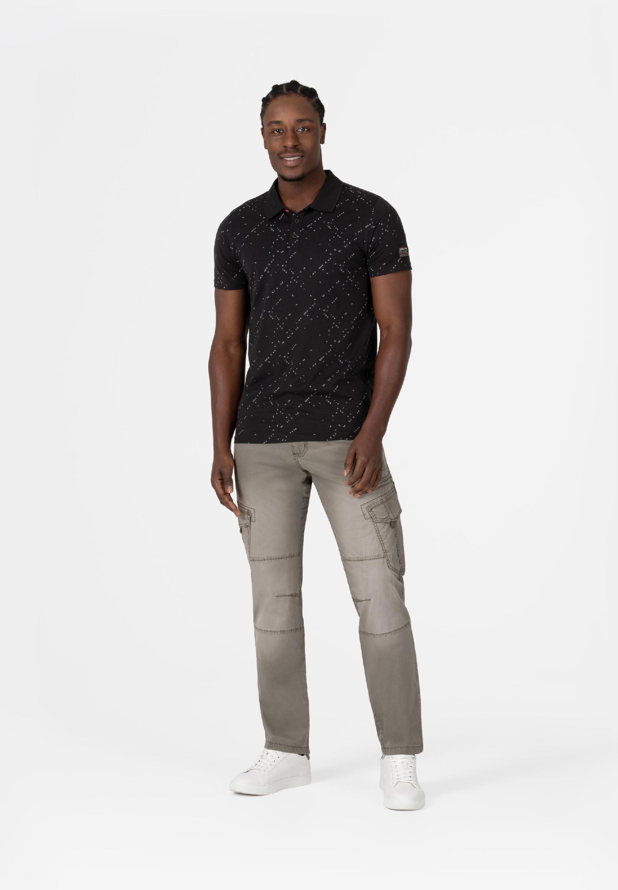 Letter Printed Polo print