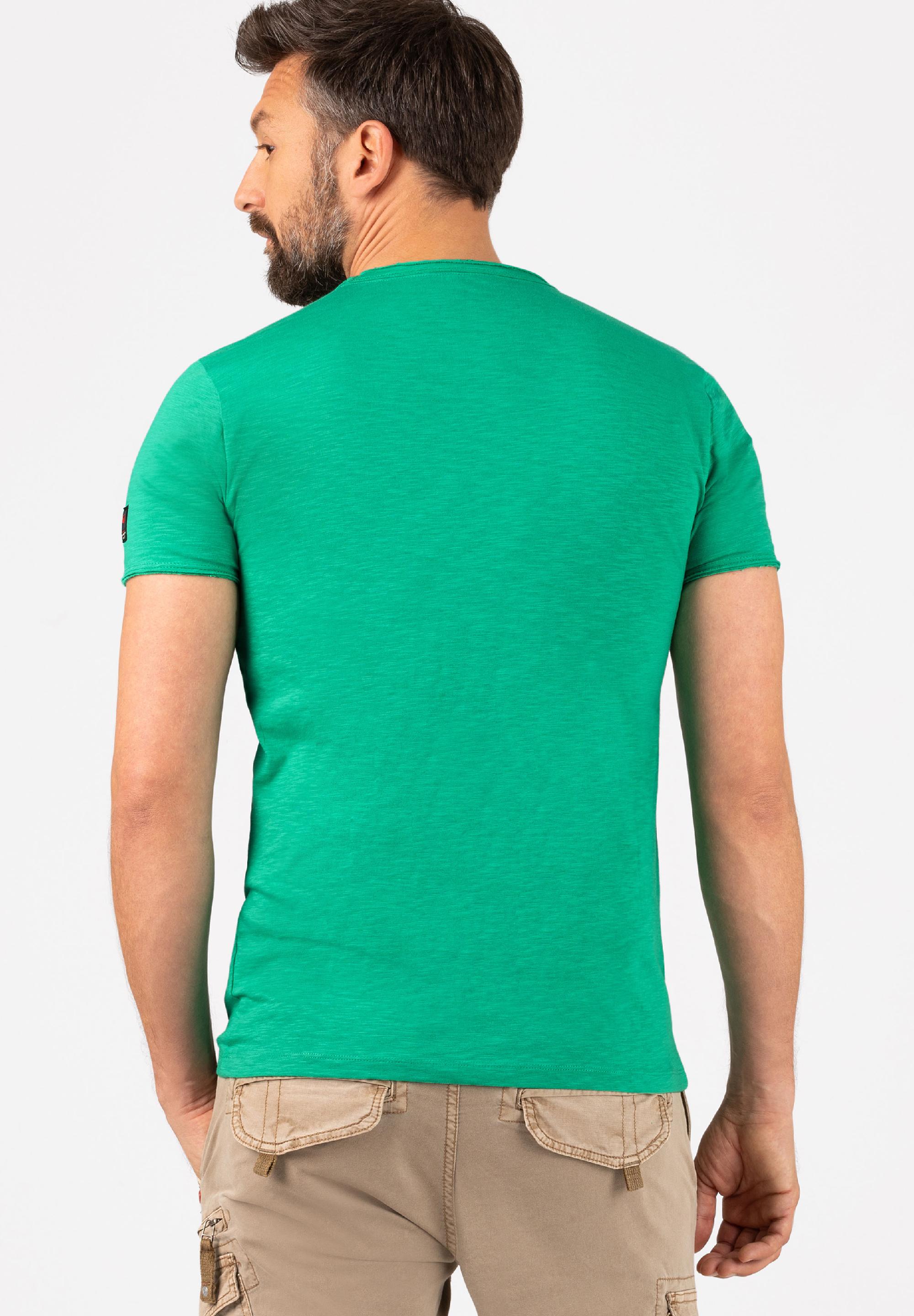 Palm Check T-Shirt print