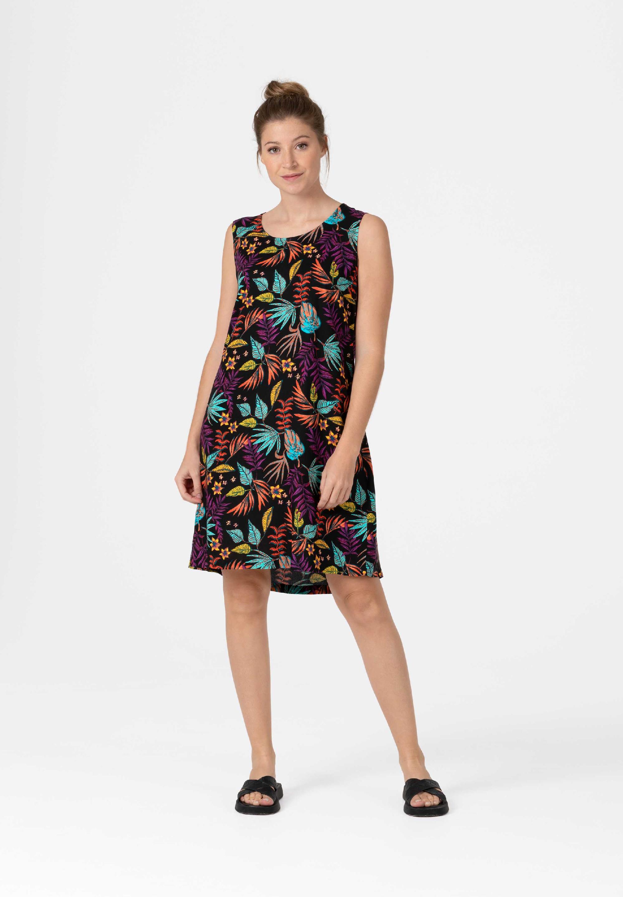 Printed Tape Dress print