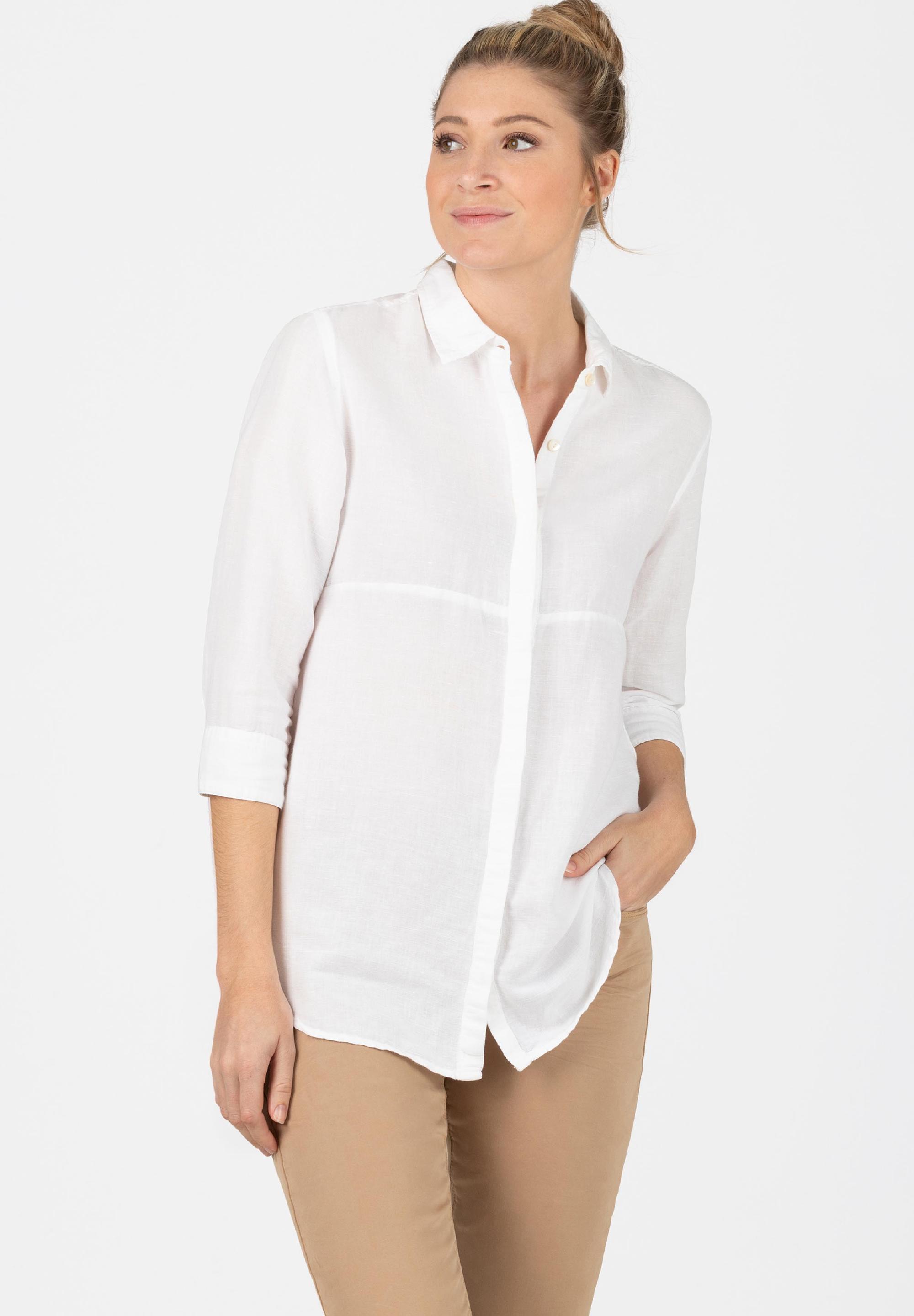 Feminine Linen Blouse